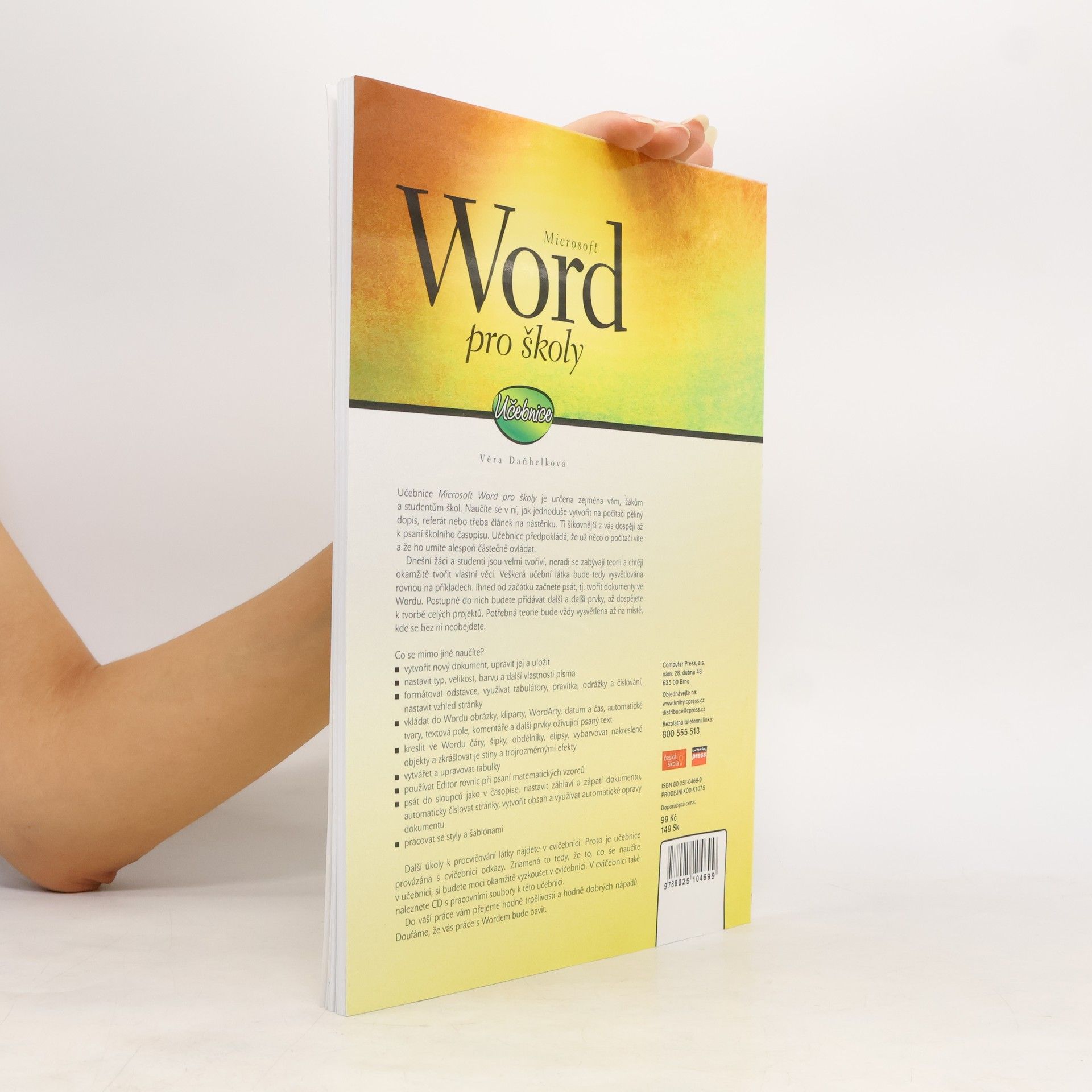 Libuše Daňhelková Microsoft Word pro školy: učebnice