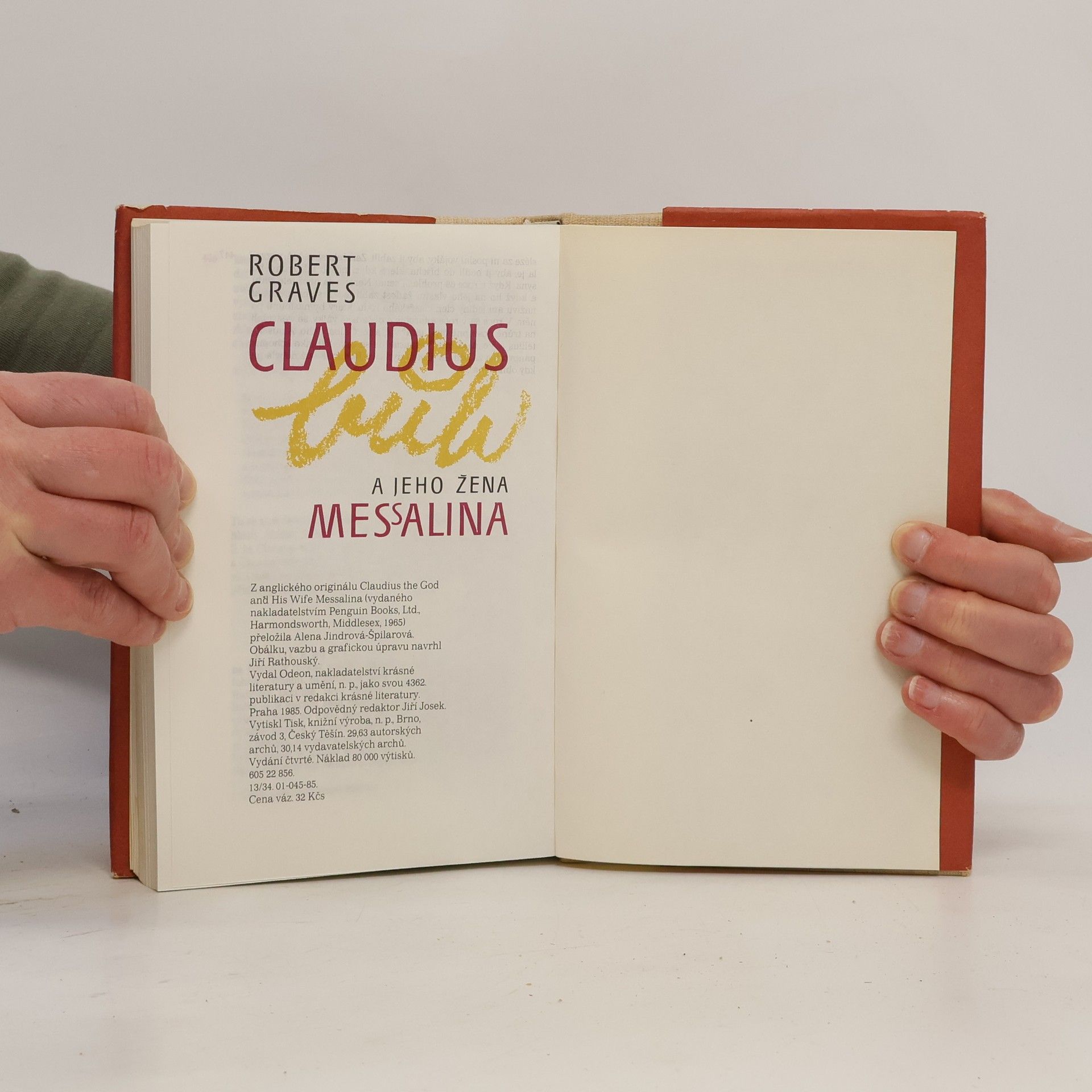 Robert Graves Claudius bůh a jeho žena Messalina