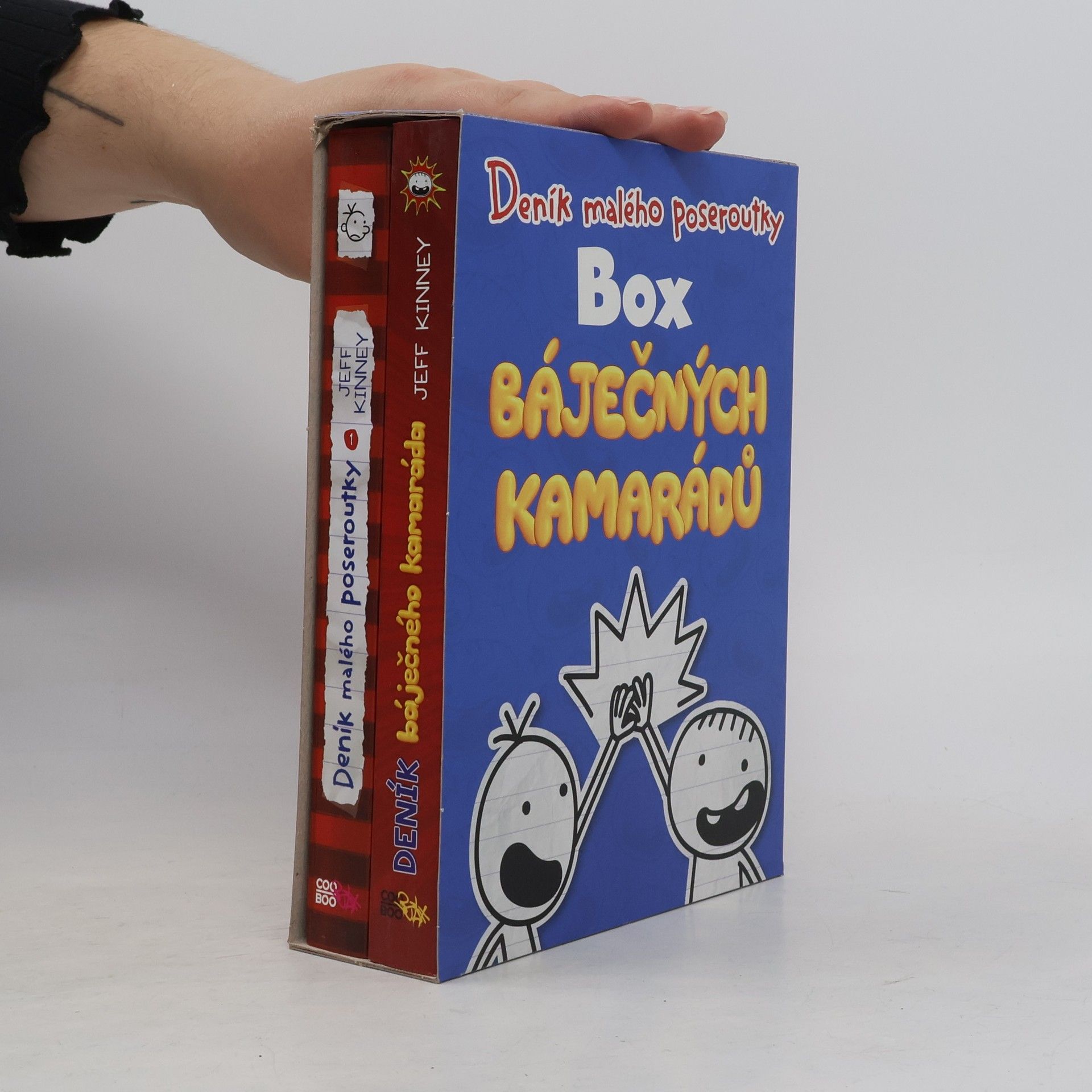 Jeff Kinney Deník malého poseroutky. Box báječných kamarádů