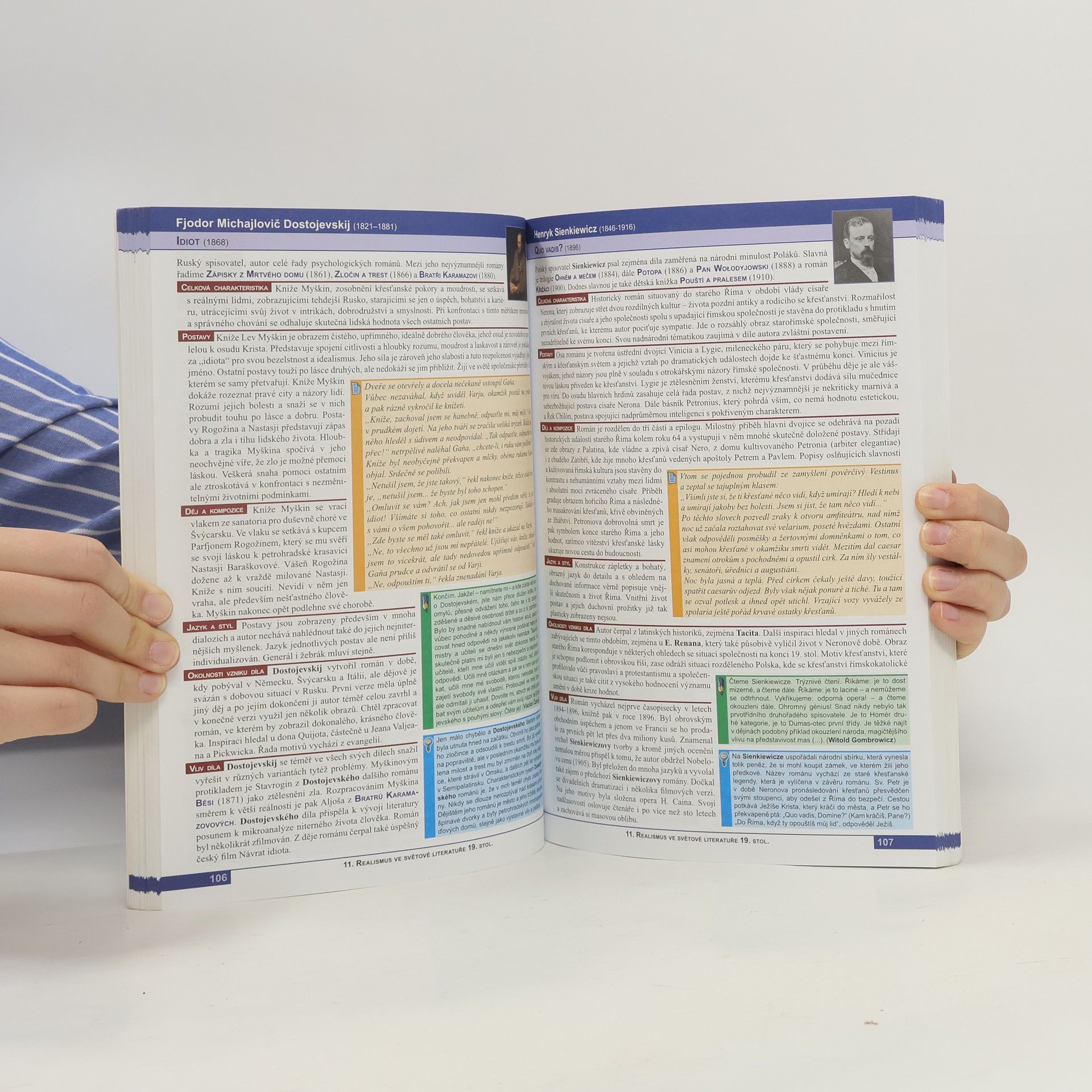Otakar Slanař Obsahy a rozbory děl. K Literatuře - přehledu SŠ učiva