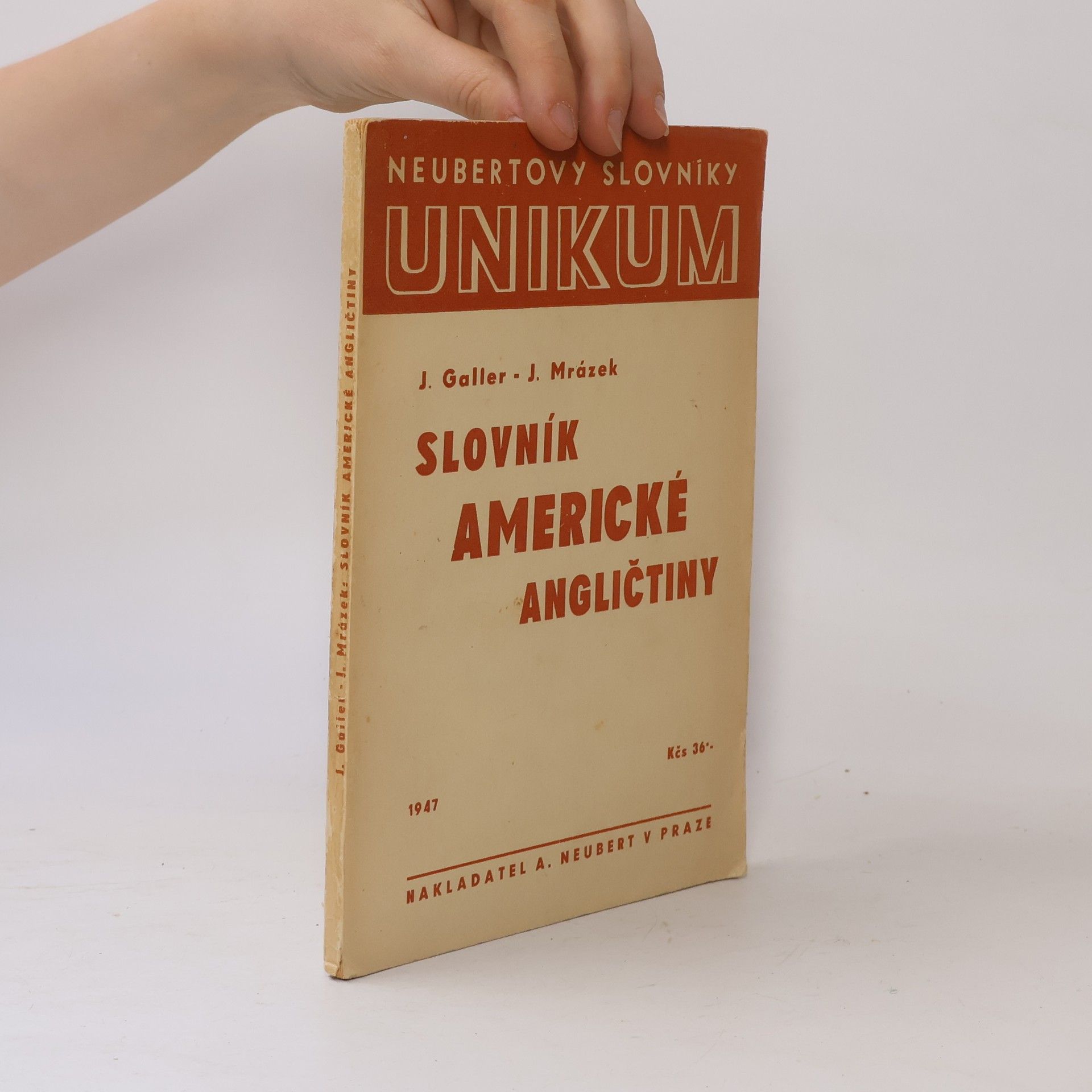 Jindřich Mrázek Slovník americké angličtiny
