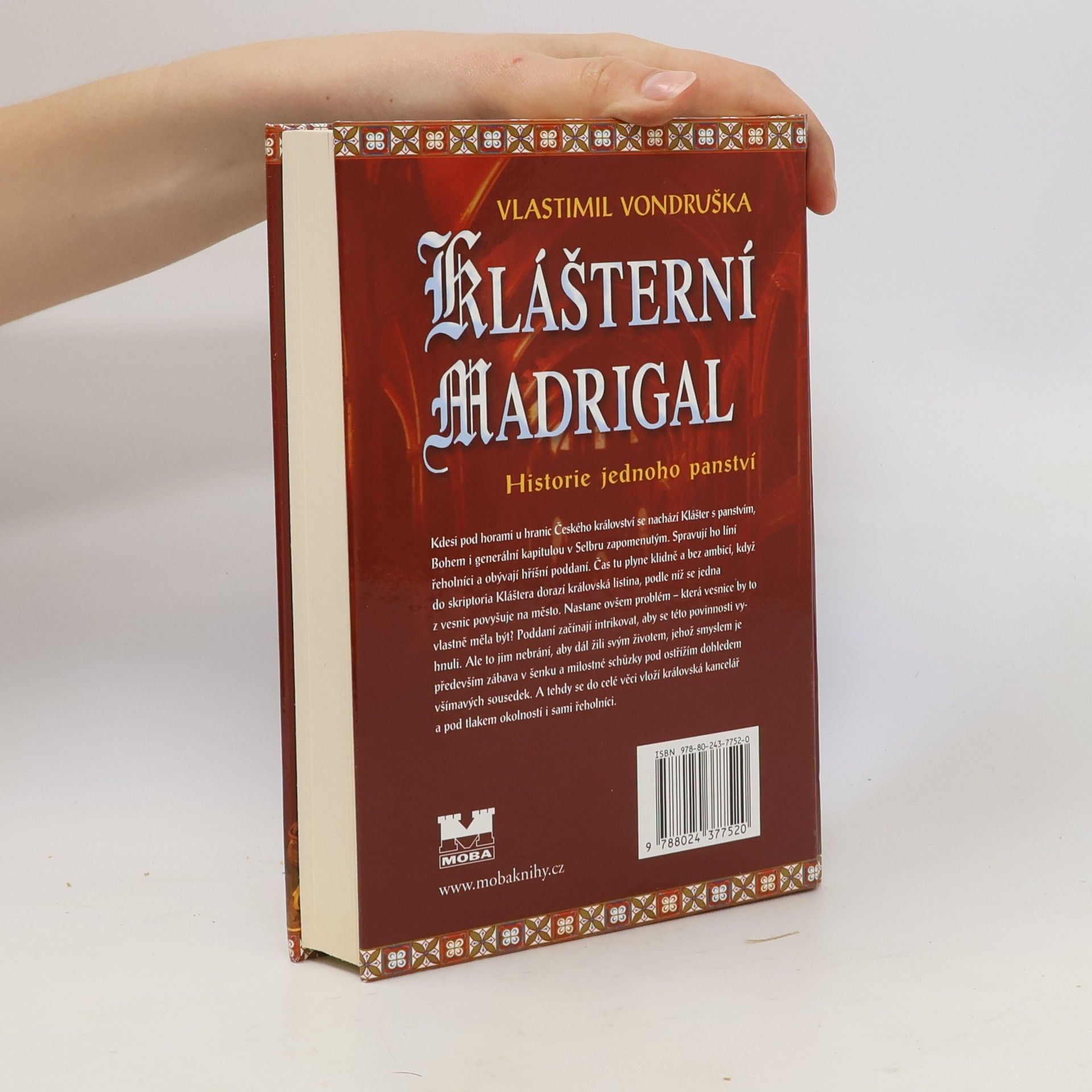 Vlastimil Vondruška Klášterní madrigal: Historie jednoho panství