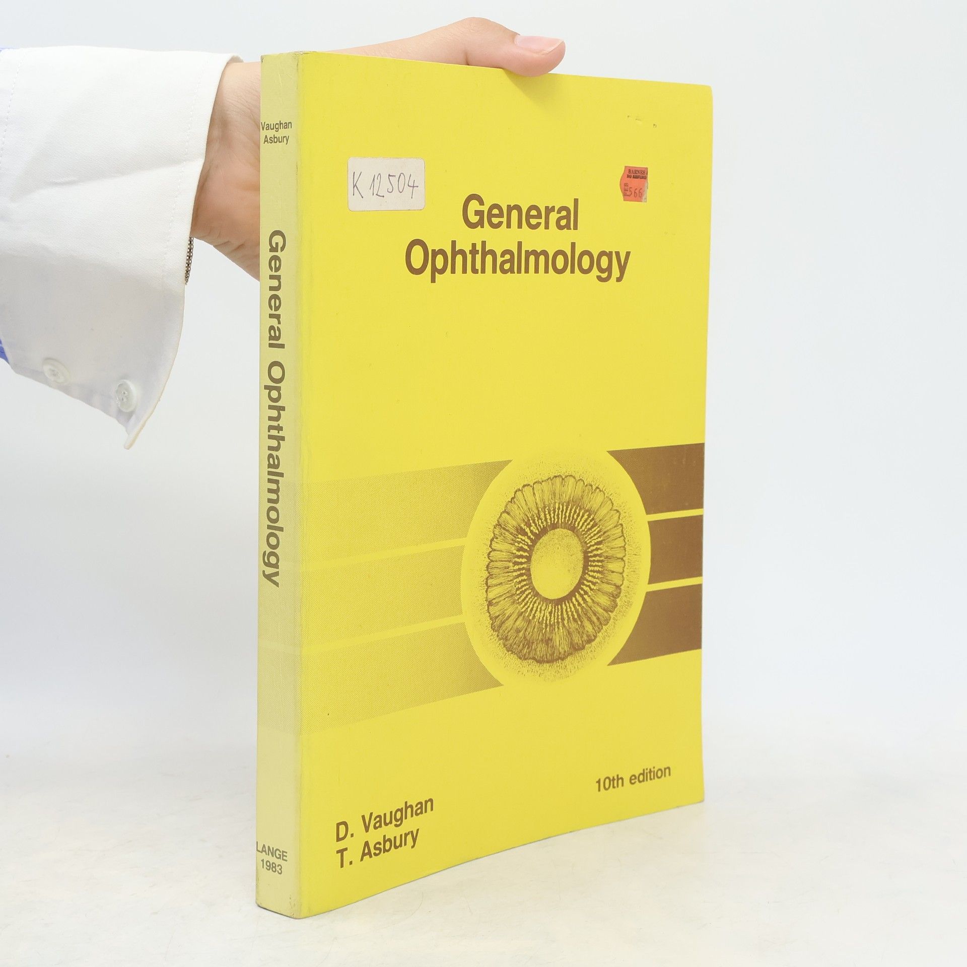 Daniel G. Vaughan General Ophthalmology - 10th Edition