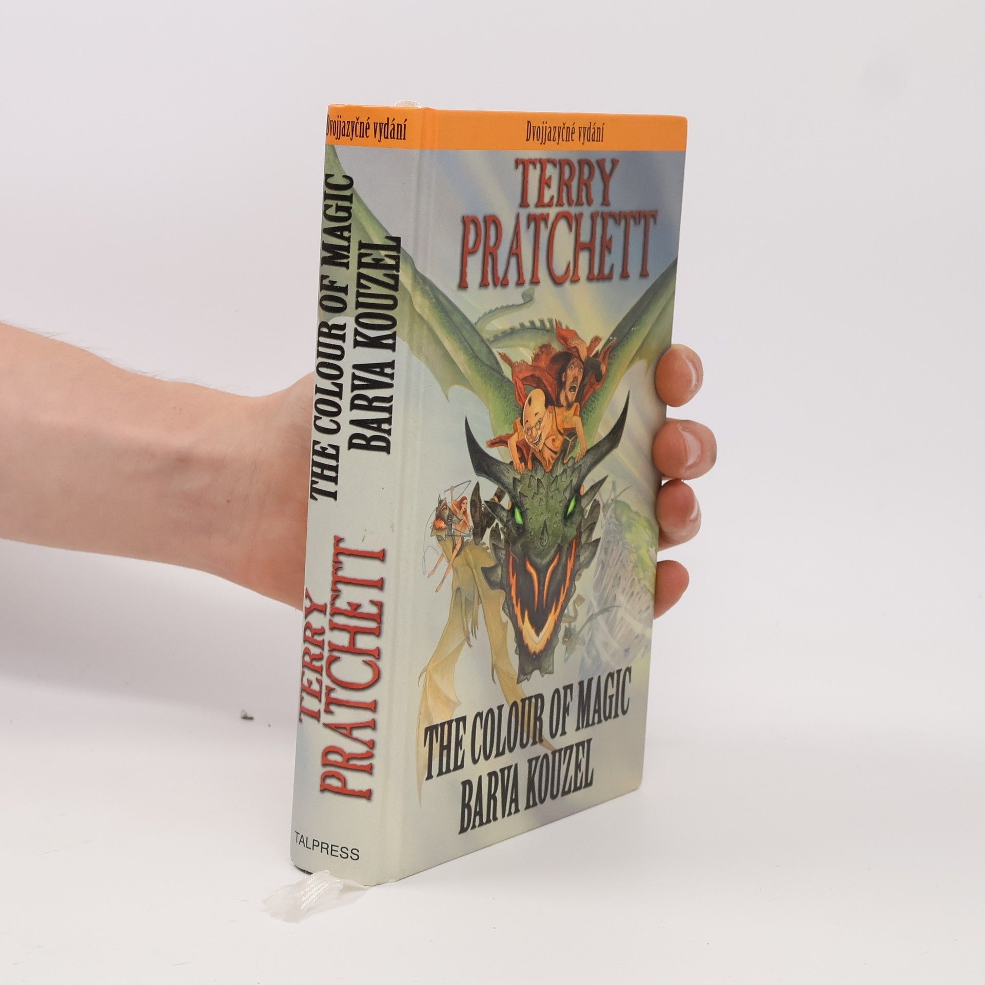 Terry Pratchett Barva kouzel, The colour of magic: Dvojjazyčné vydání