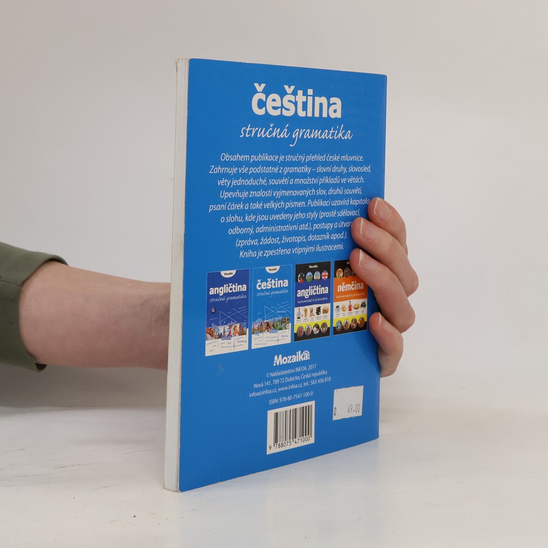 Jiří Kleker Čeština. Stručná gramatika