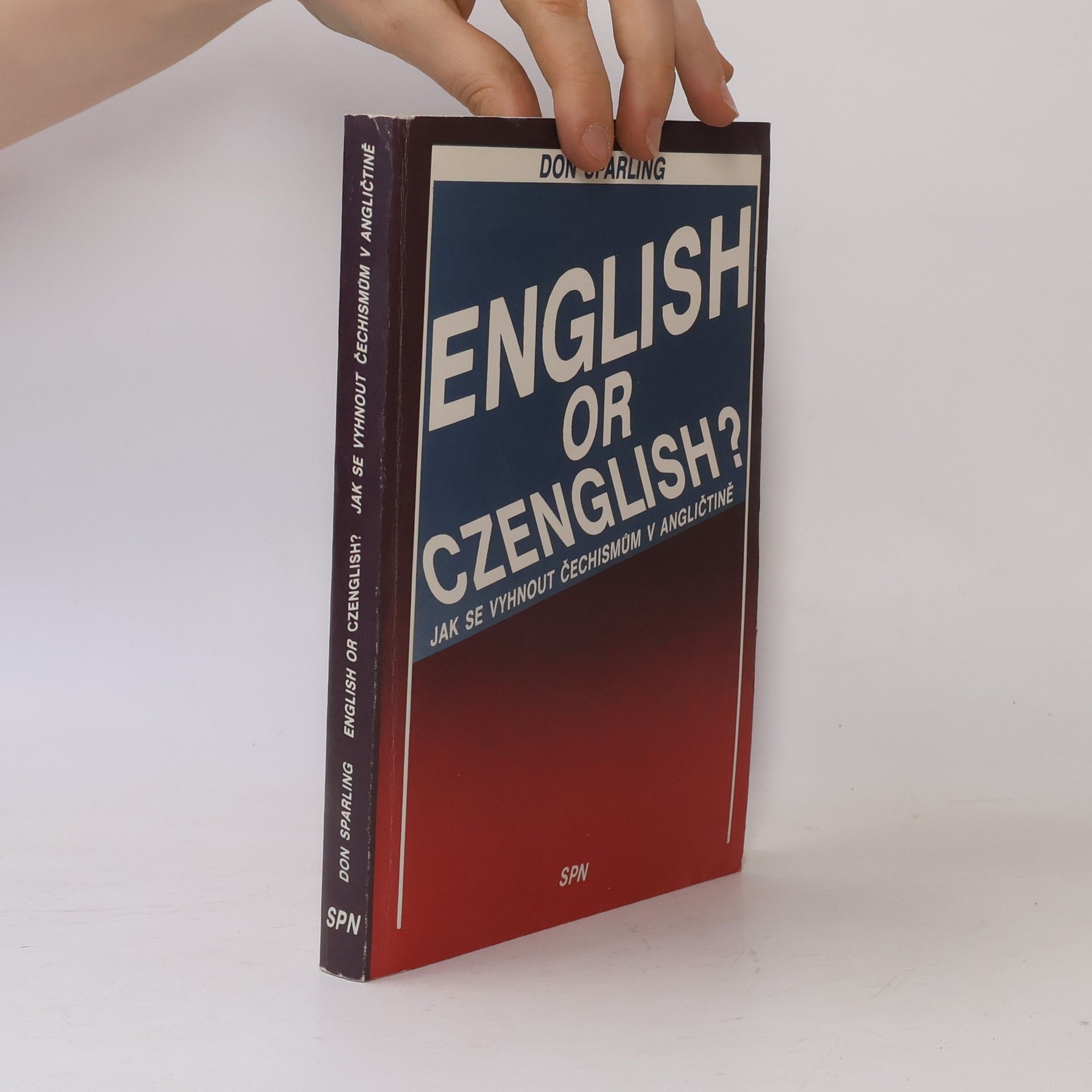 Thomas Donaldson Sparling English or Czenglish?