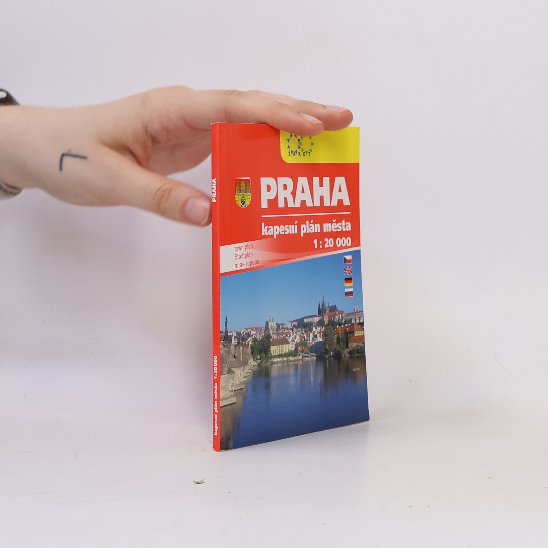 Kolektiv autorů Praha kapesní plán města