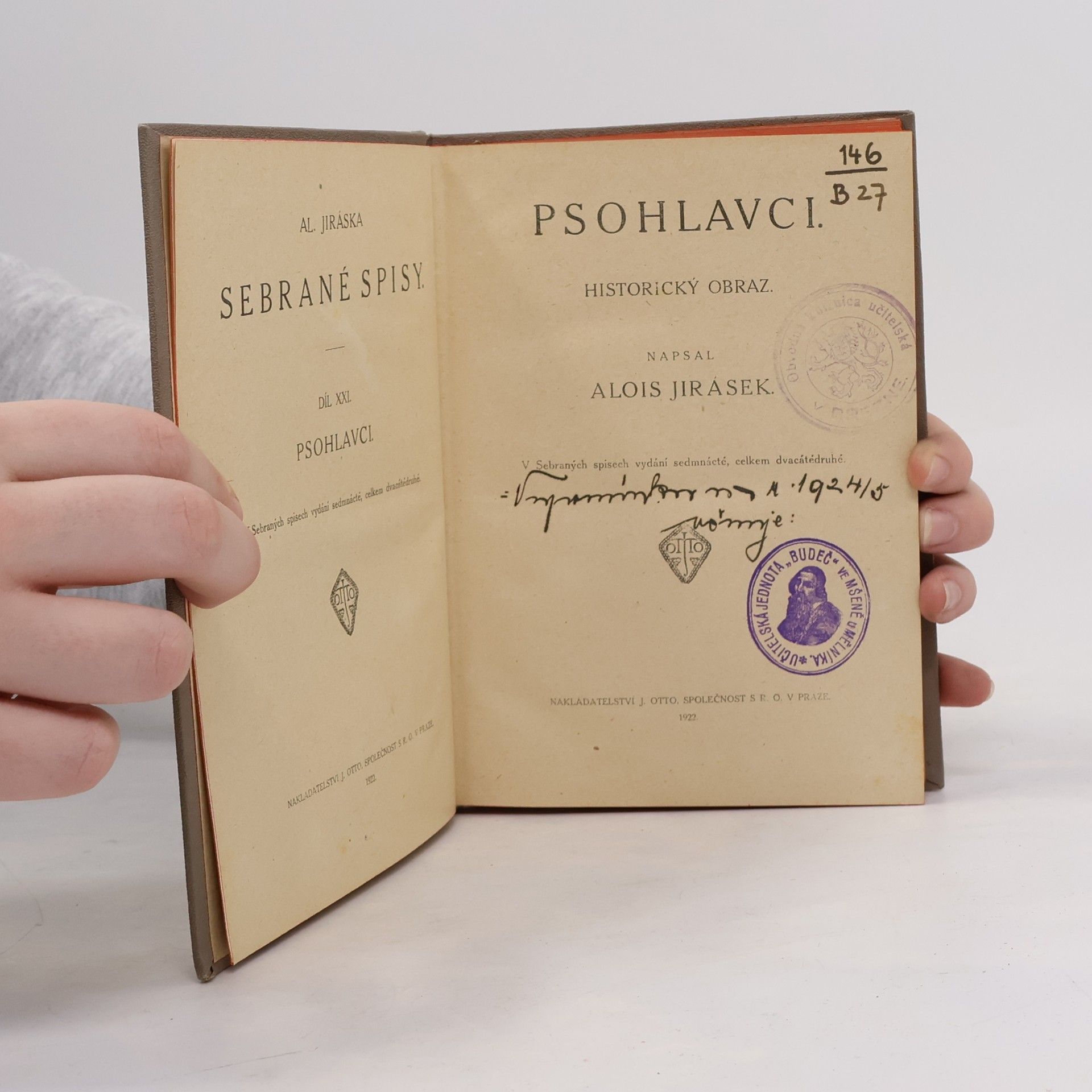 Alois Jirásek Psohlavci