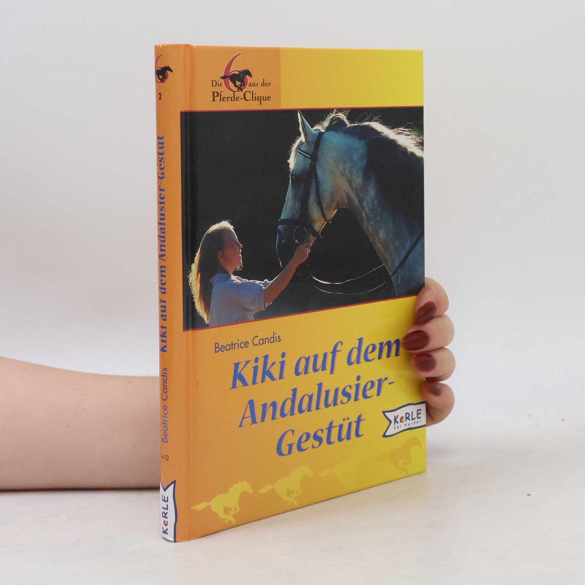 Beatrice Candis Kiki auf dem Andalusier-Gestüt