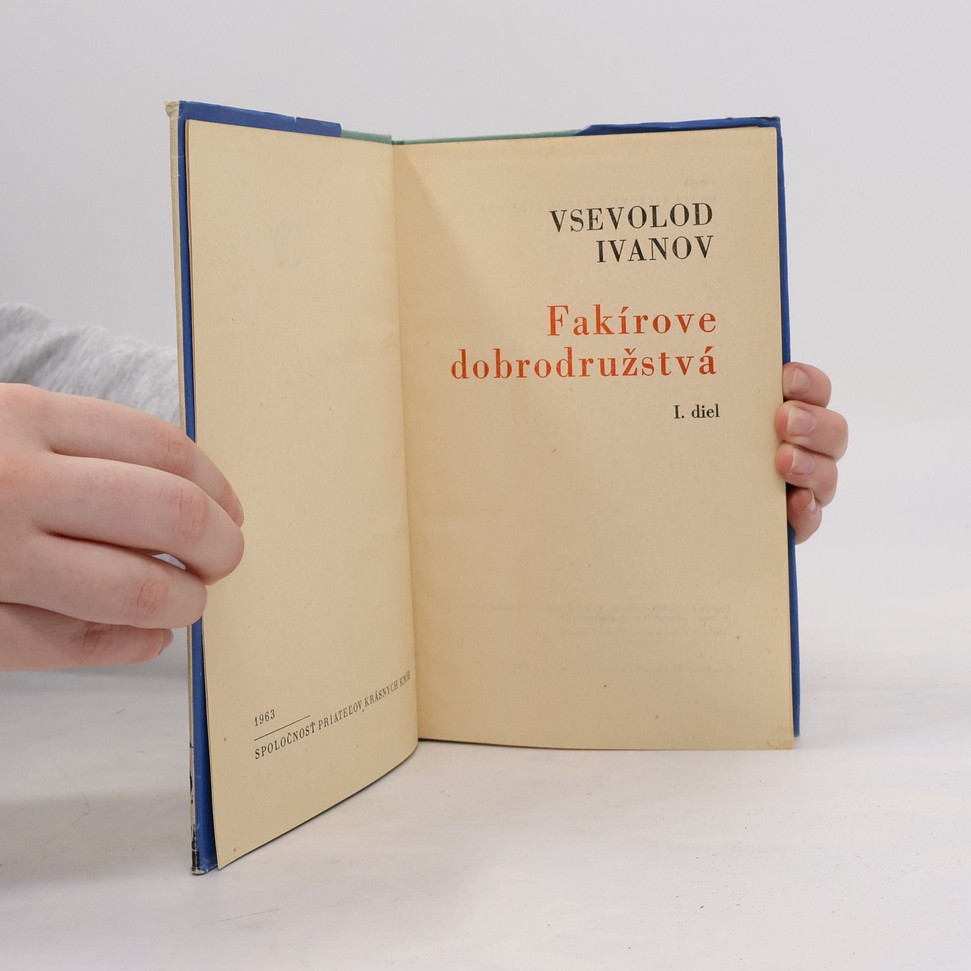 Vsevolod Vjačeslavovič Ivanov Fakírove dobrodružstvá I.