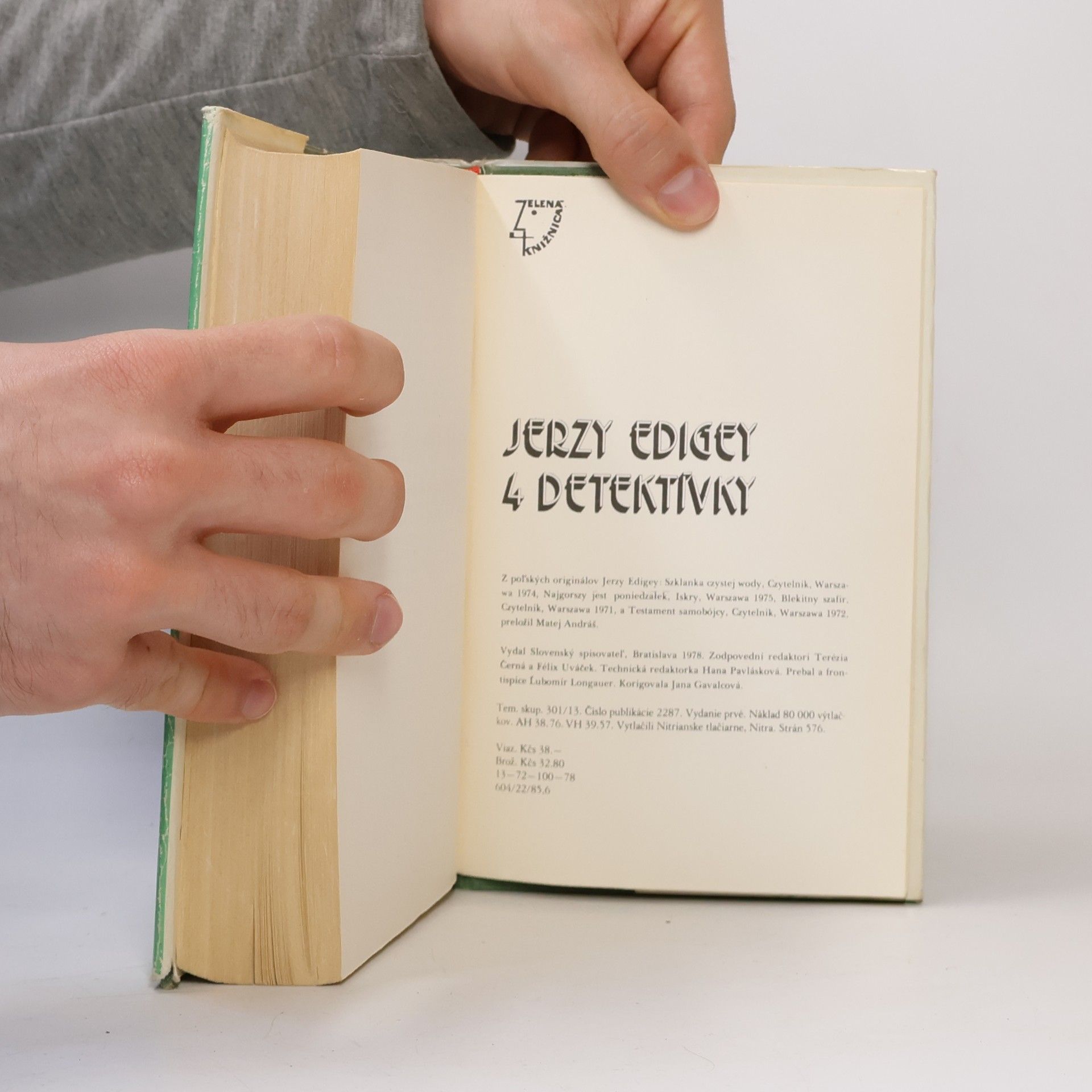 Jerzy Edigey 4 detektívky