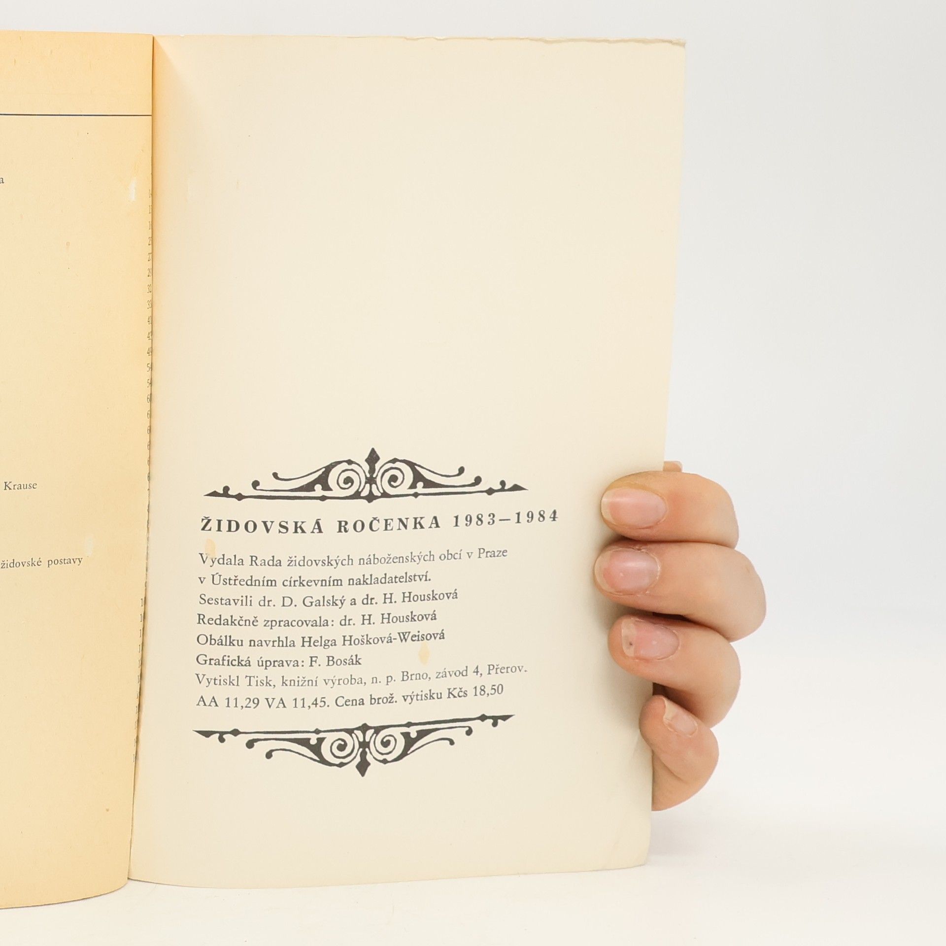 Autorenkollektiv Židovská ročenka 5744, 1983-1984