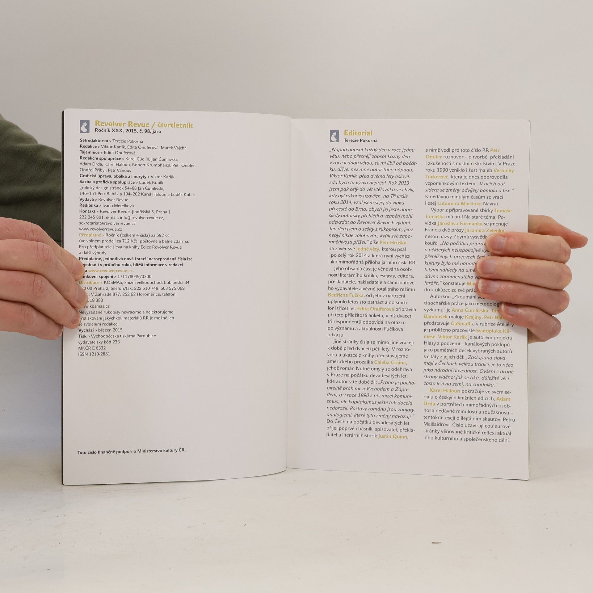 Autorenkollektiv Revolver Revue 98/2015