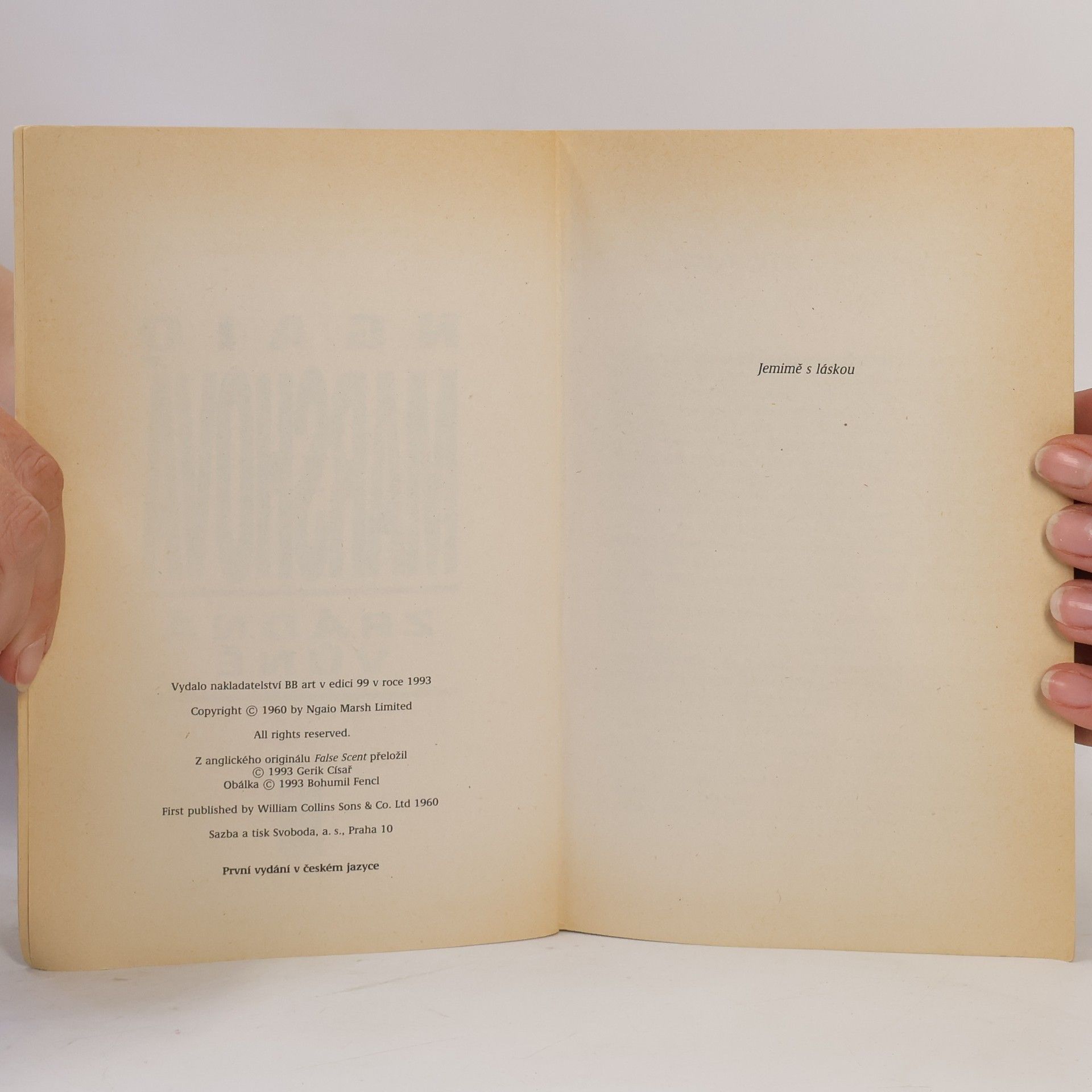 Ngaio Marsh Zrádná vůně