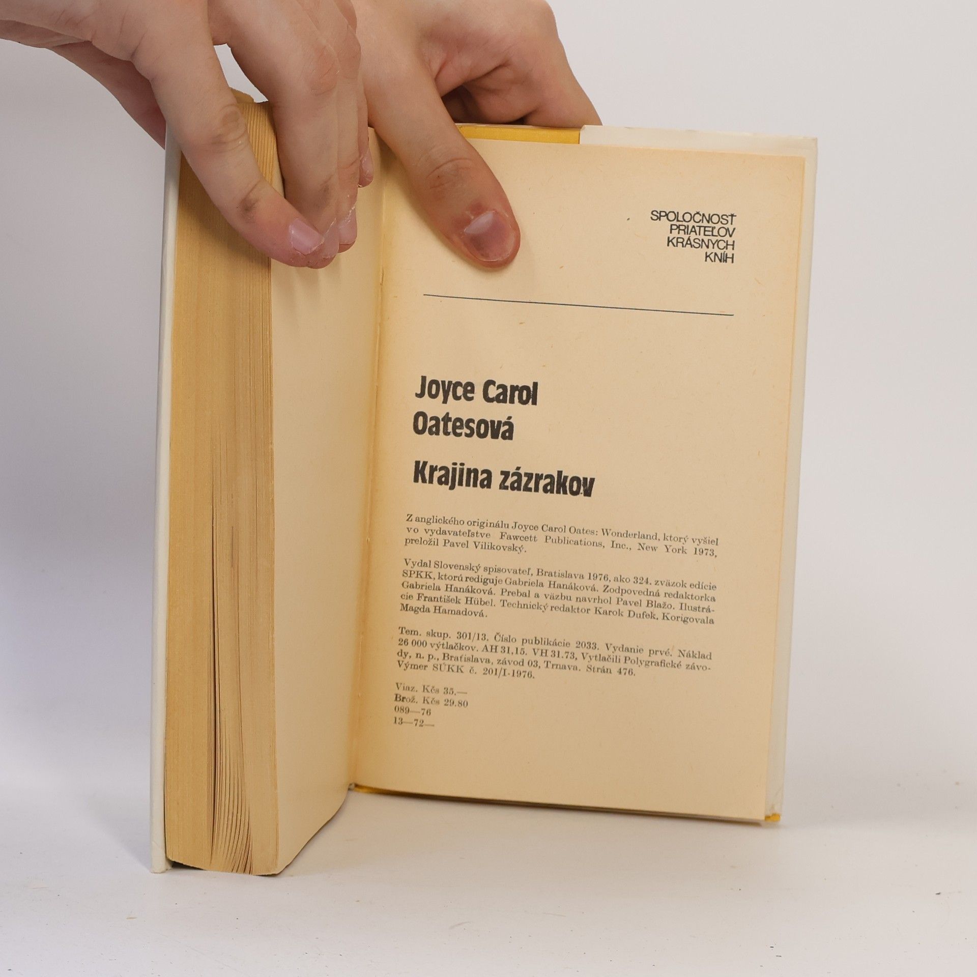Joyce Carol Oates Krajina zázrakov