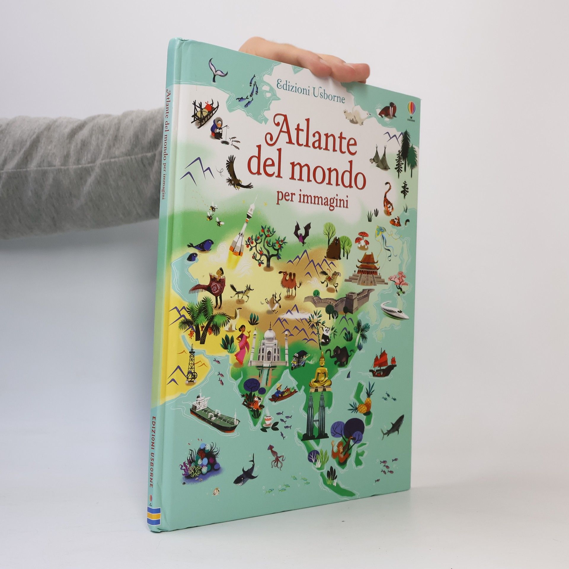 Atlante del mondo per immagini. Ediz. illustrata
