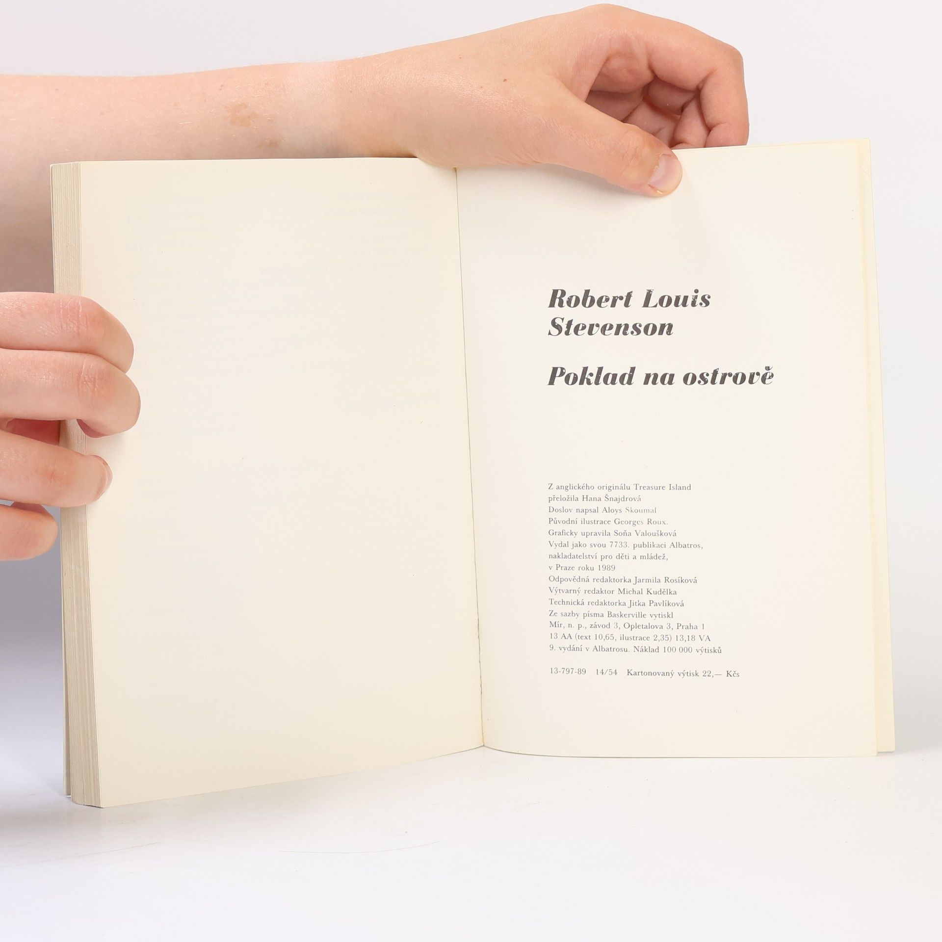 Robert Louis Stevenson Poklad na ostrově