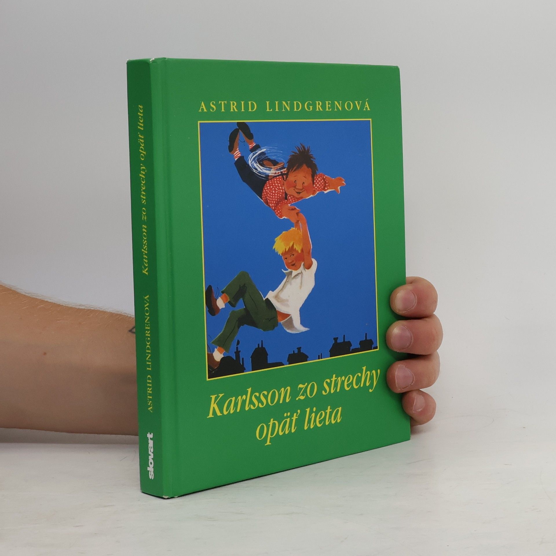 Astrid Lindgren Karlsson zo strechy opäť lieta