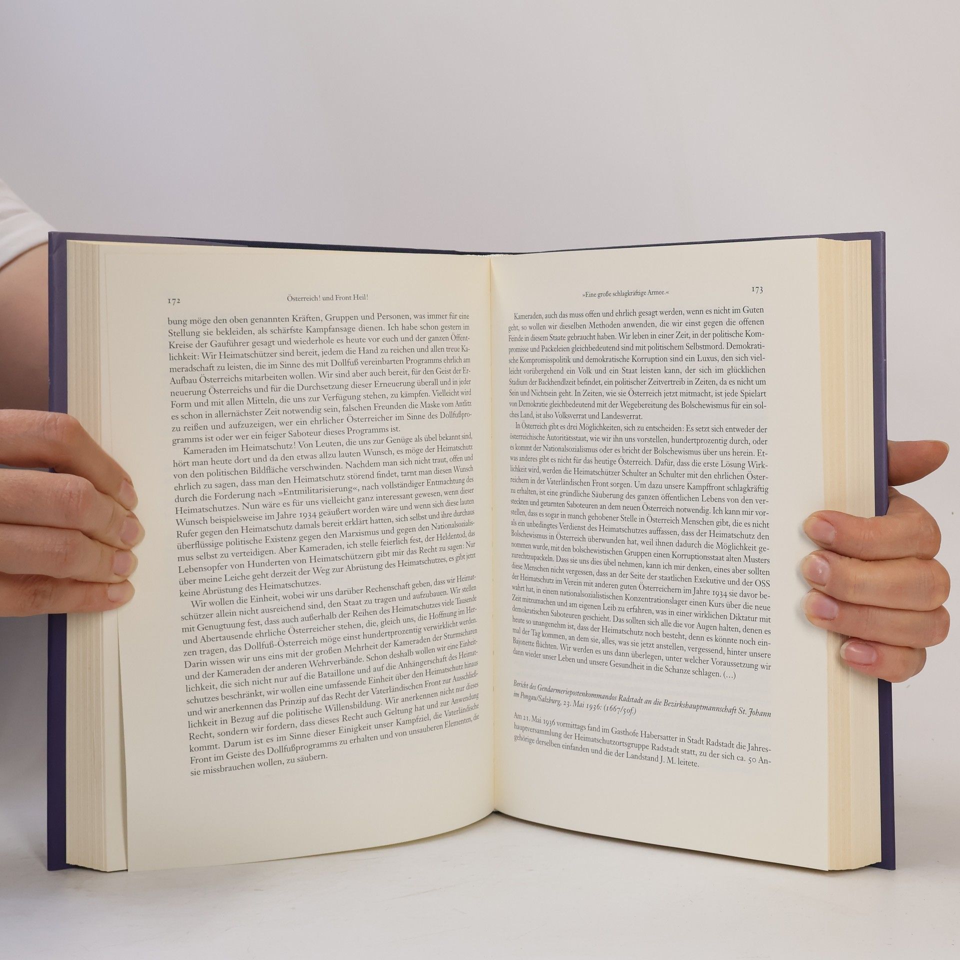 Robert Kriechbaumer Schriftenreihe D. Studien - 23: Österreich! und Front Heil!