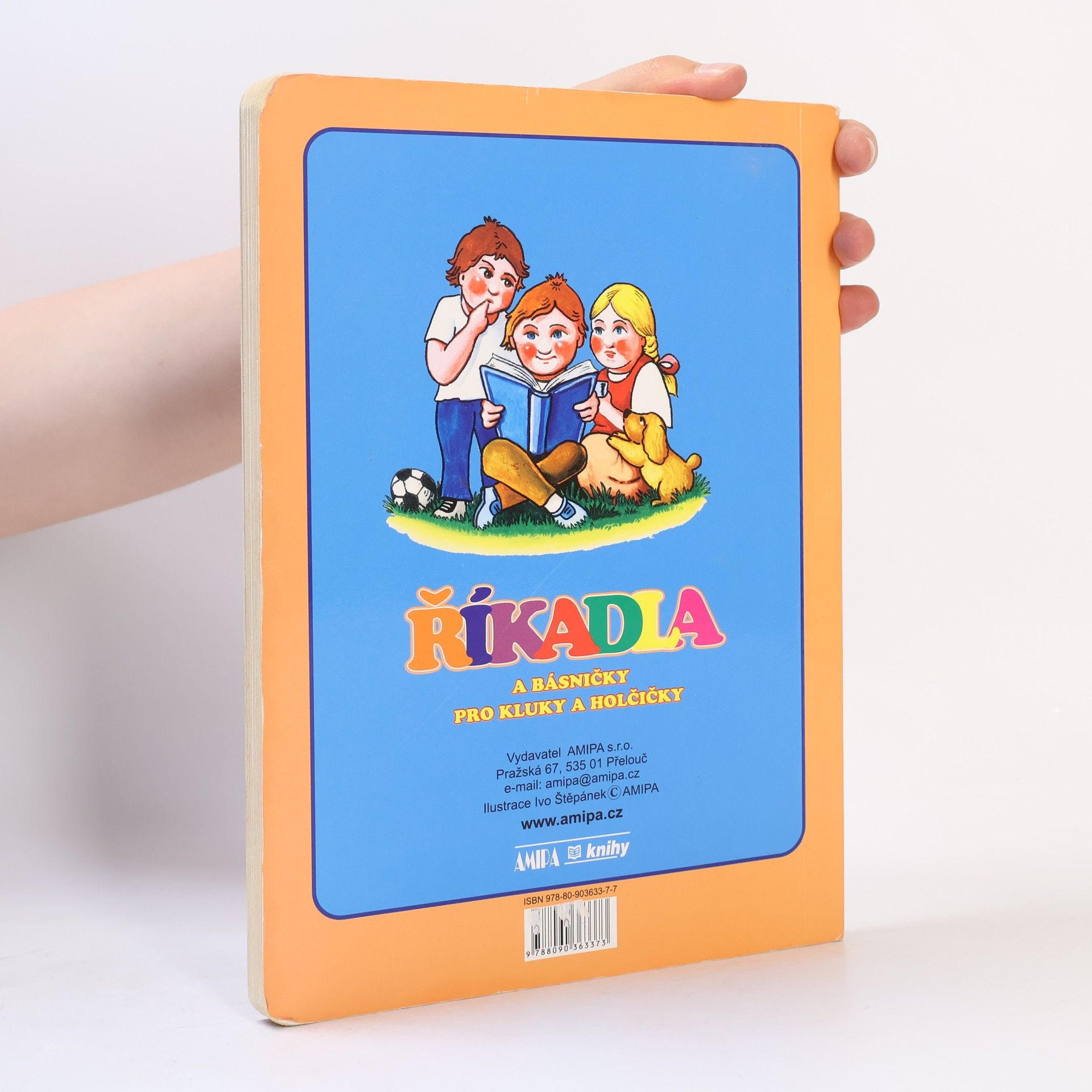 Ivo Štěpánek Říkadla a básničky pro kluky a holčičky