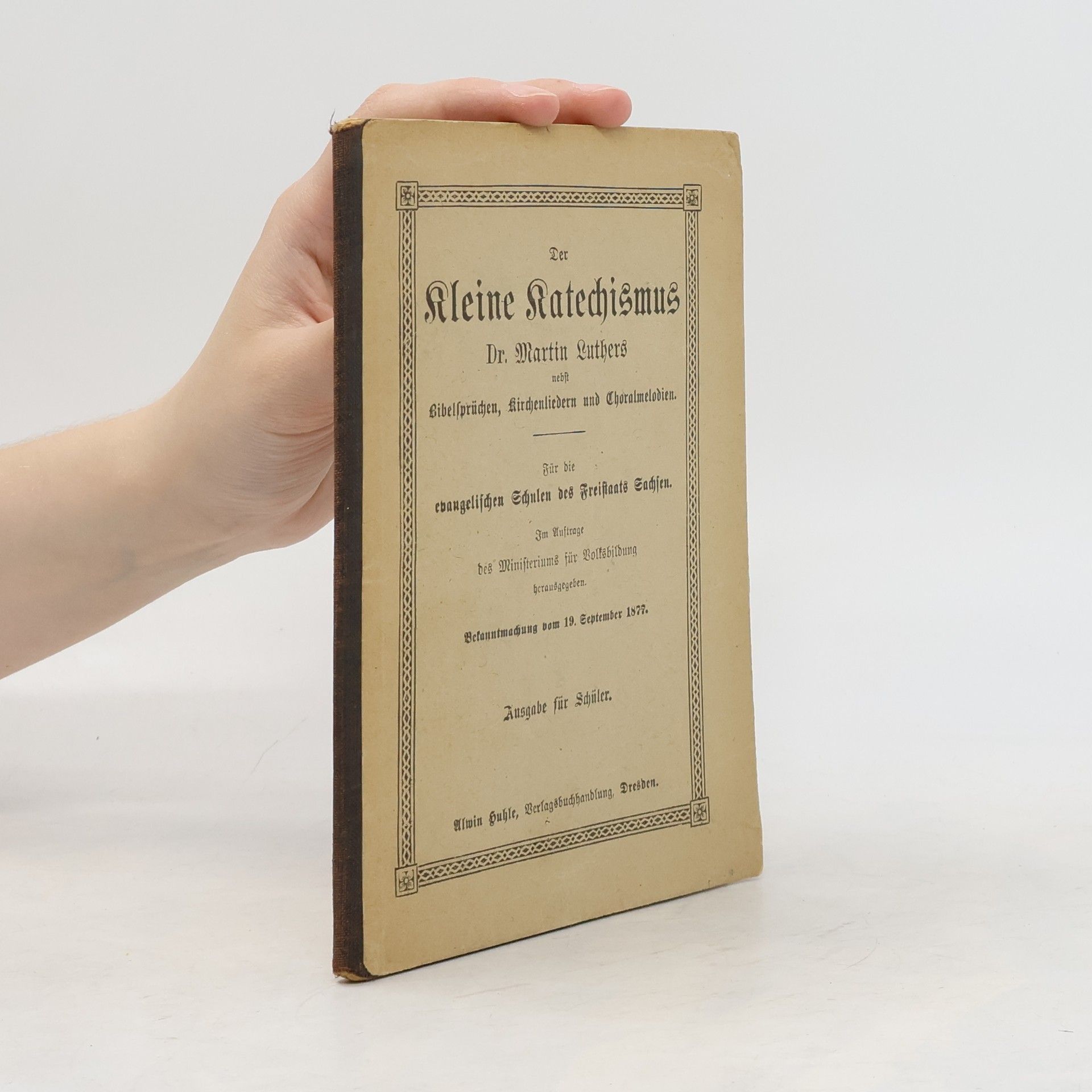 Martin Luther Der Kleine Katechismus