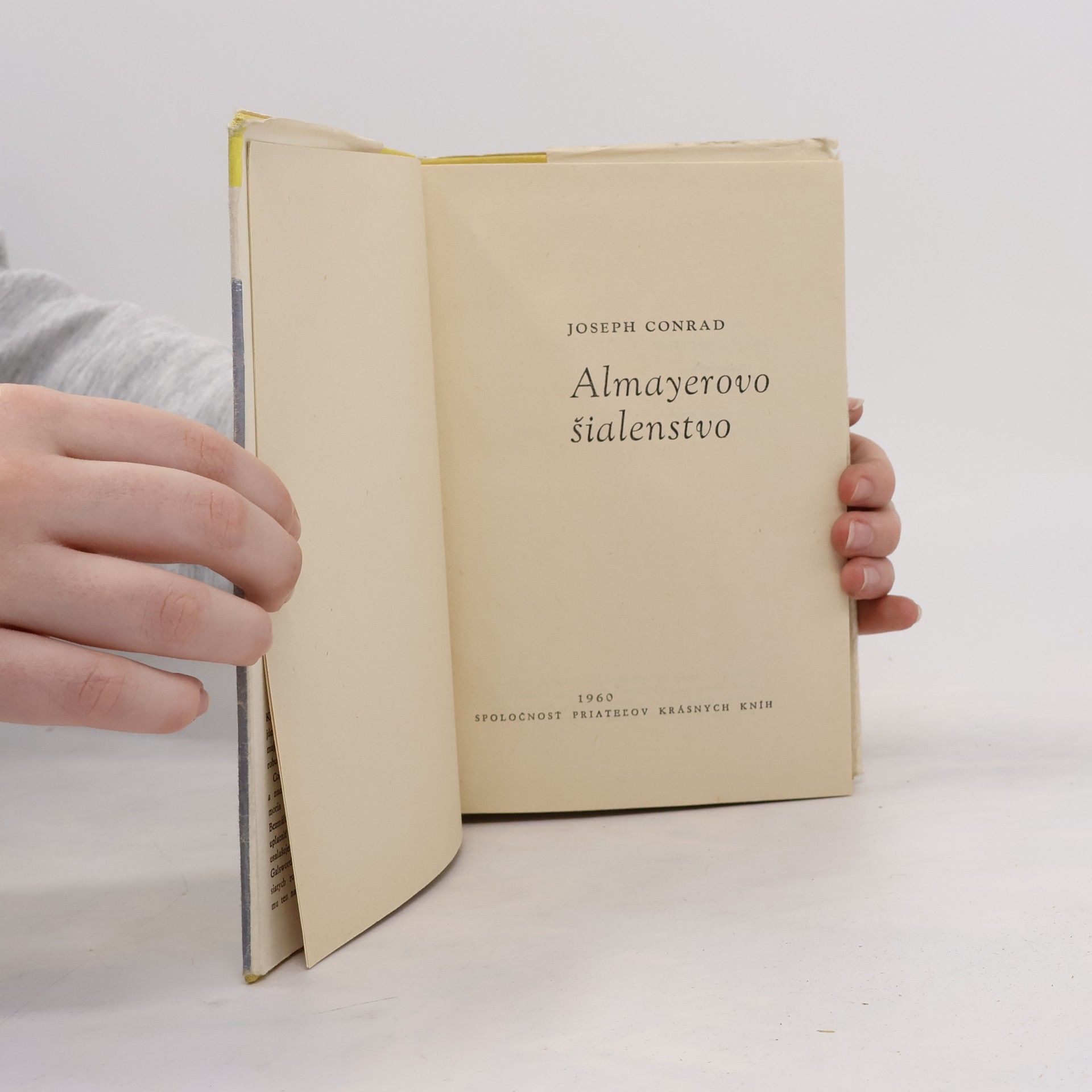 Joseph Conrad Almayerovo šialenstvo