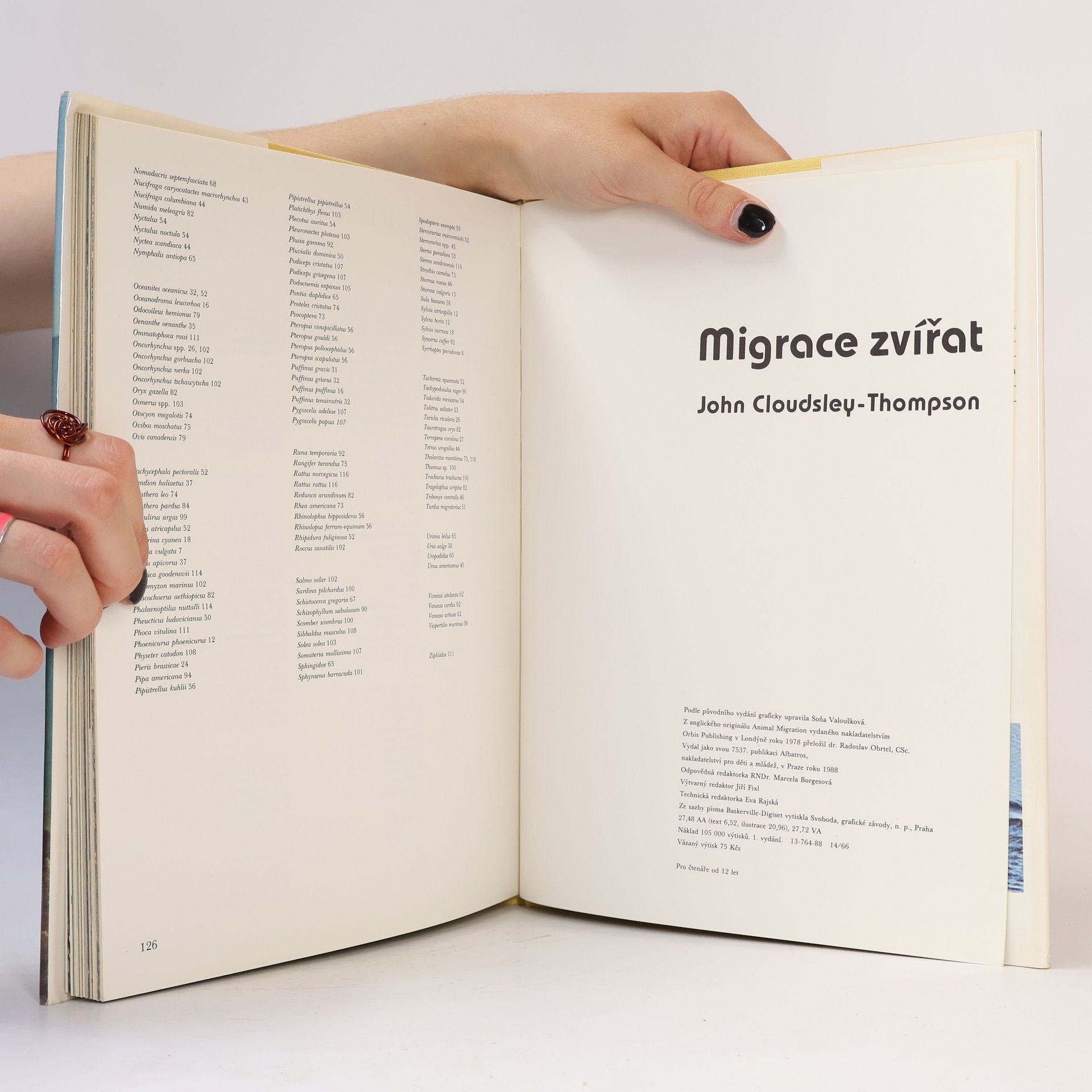 John Cloudsley Thompson Migrace zvířat