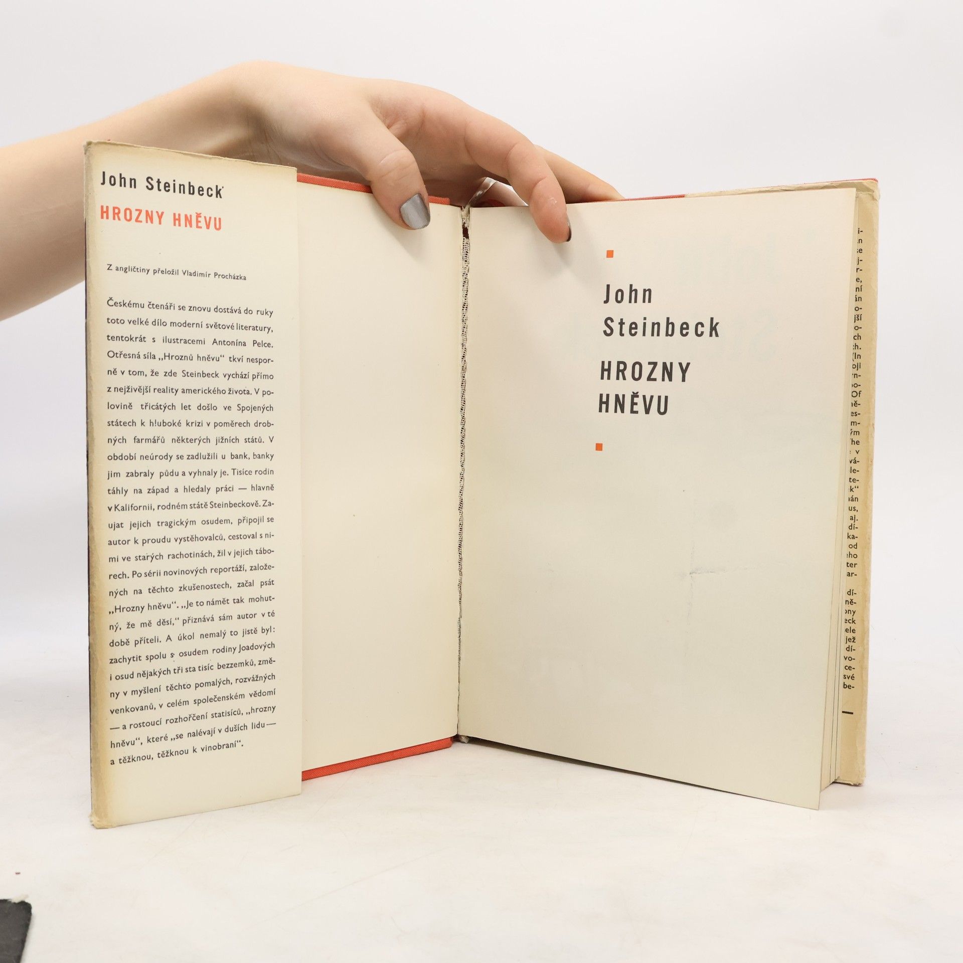 John Steinbeck Hrozny hněvu