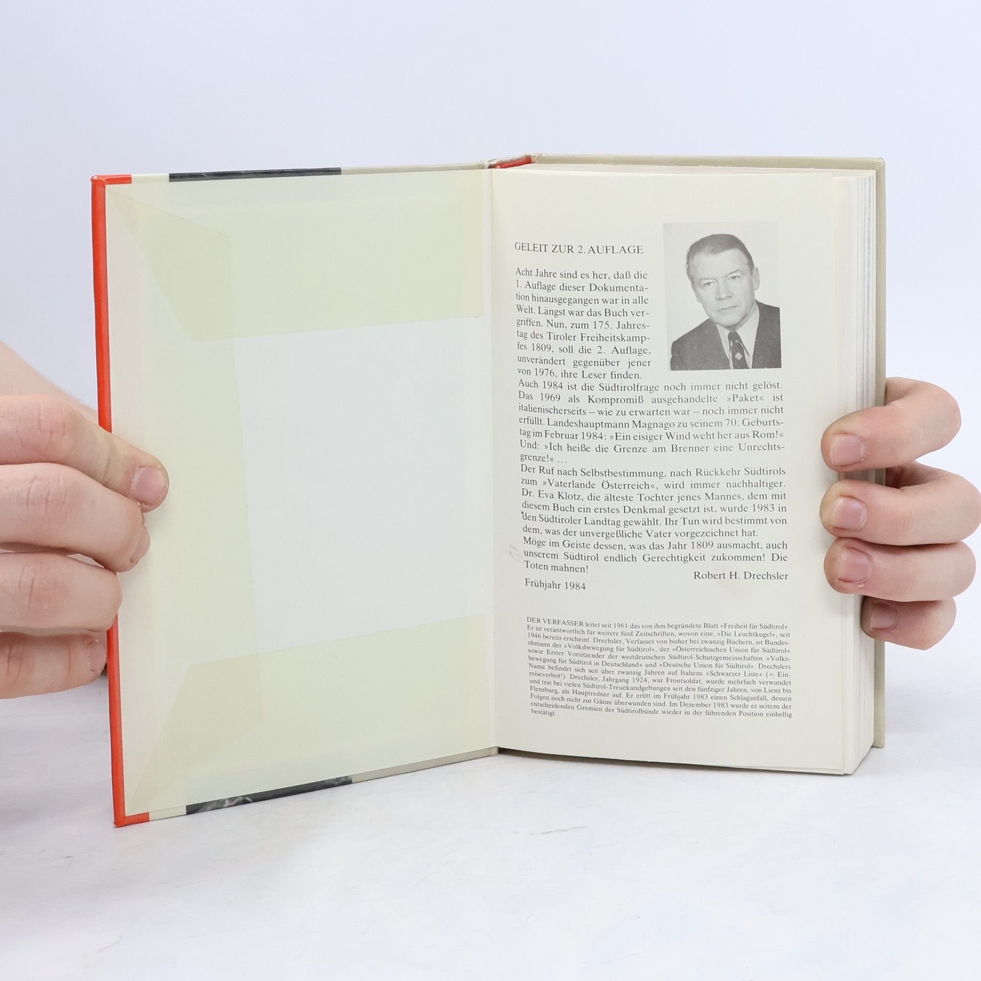 Robert H. Drechsler Georg Klok. Der Schickfalsweg des Südtiroler Schükenmajors 1919-1976