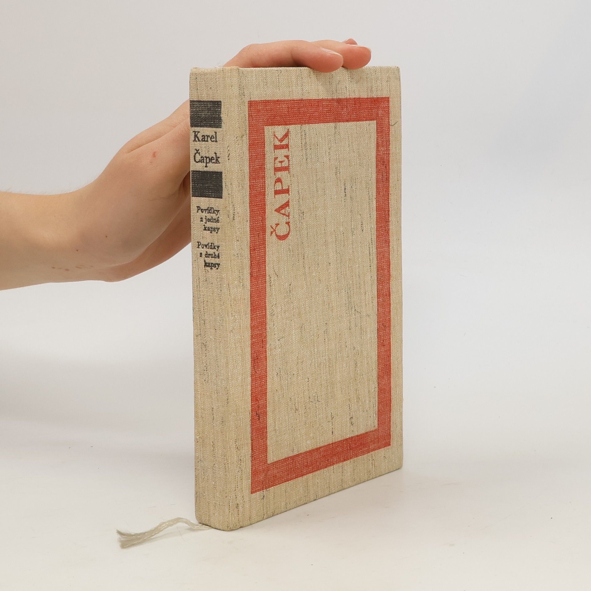 Karel Čapek Povídky z jedné kapsy. Povídky z druhé kapsy