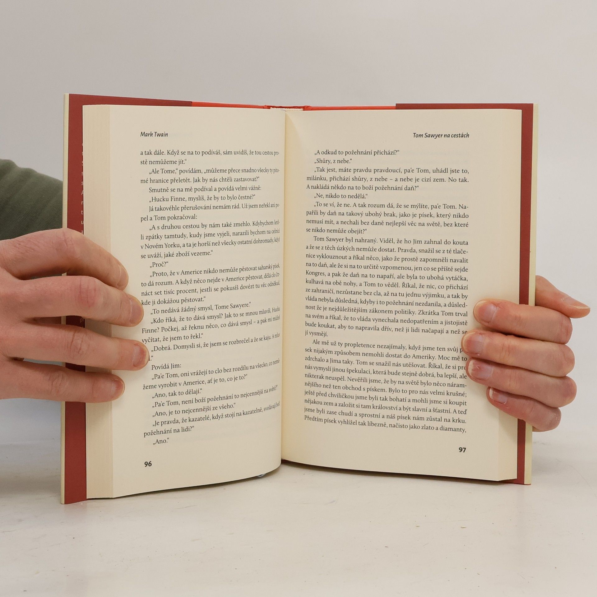 Mark Twain Tom Sawyer na cestách