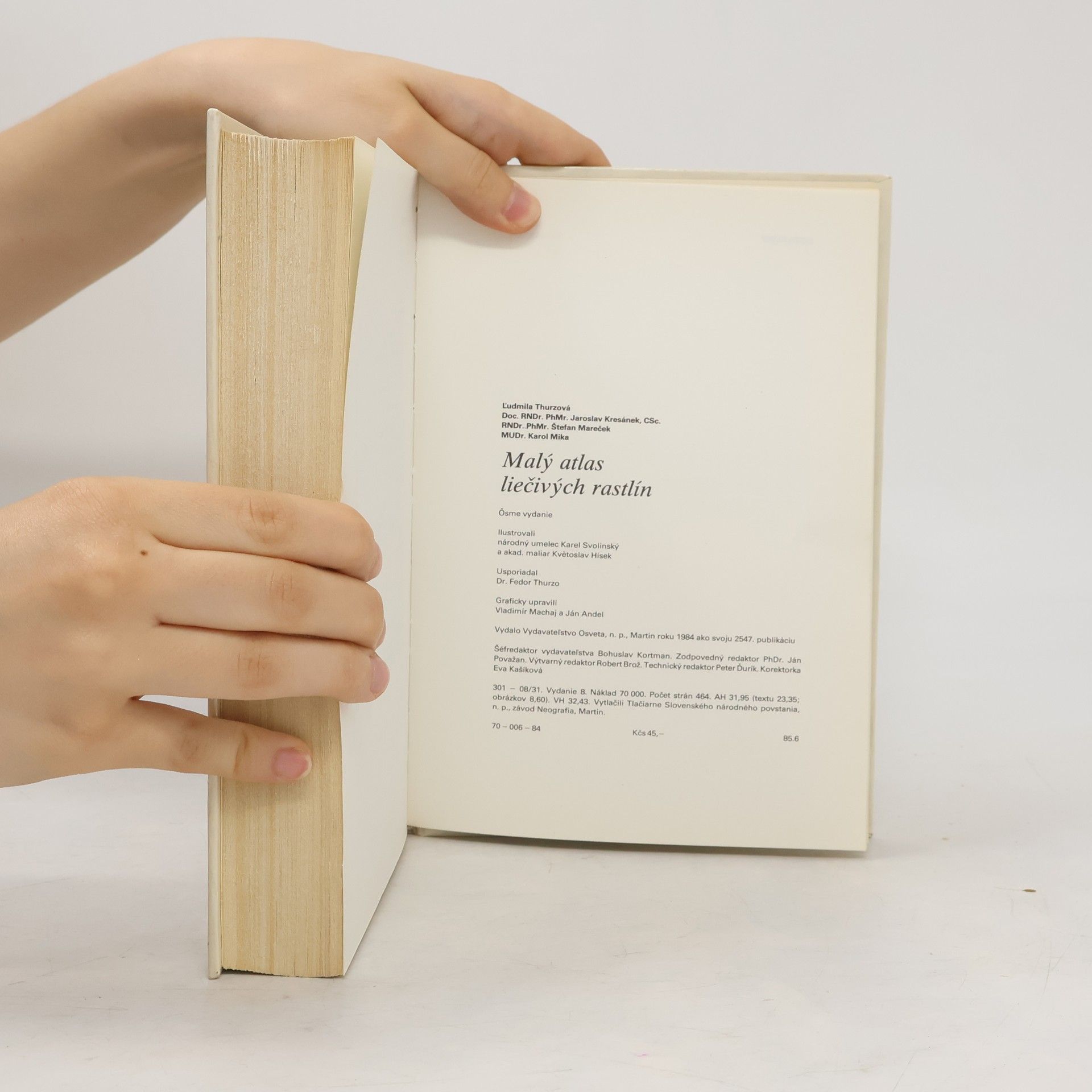 Ludmila Thurzová Malý atlas liečivých rostlín