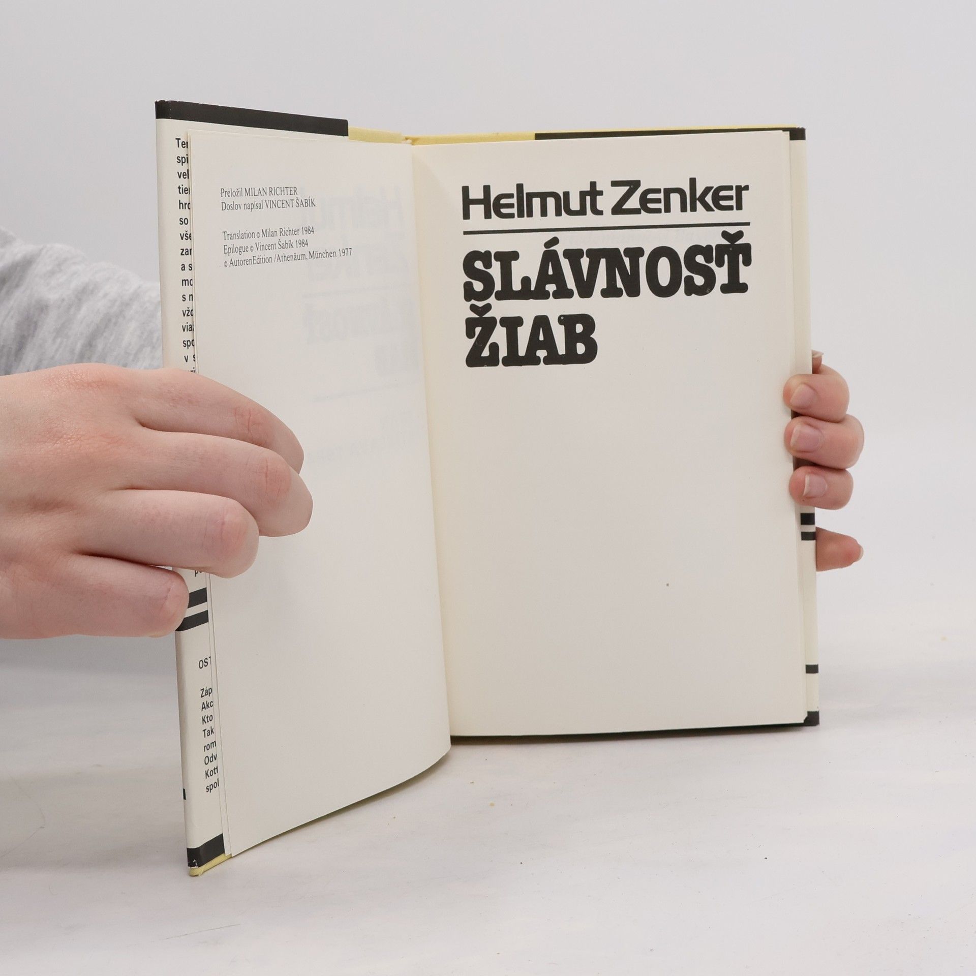 Helmut Zenker Slávnosť žiab