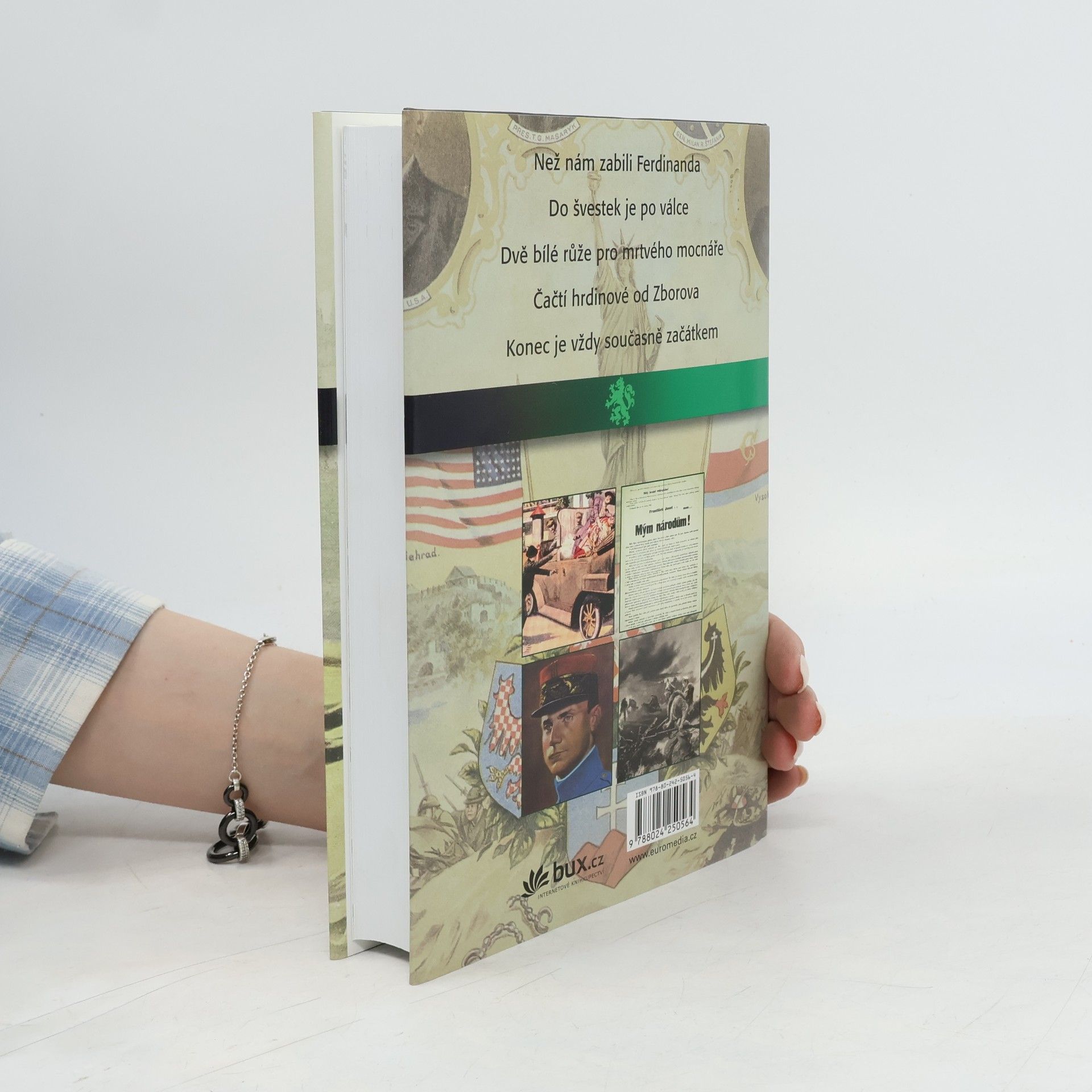 Jiří Bílek Bílá místa české historie 4. díl, 20. století : 1. část, do vzniku Československa. Naplněný sen profesora filozofie