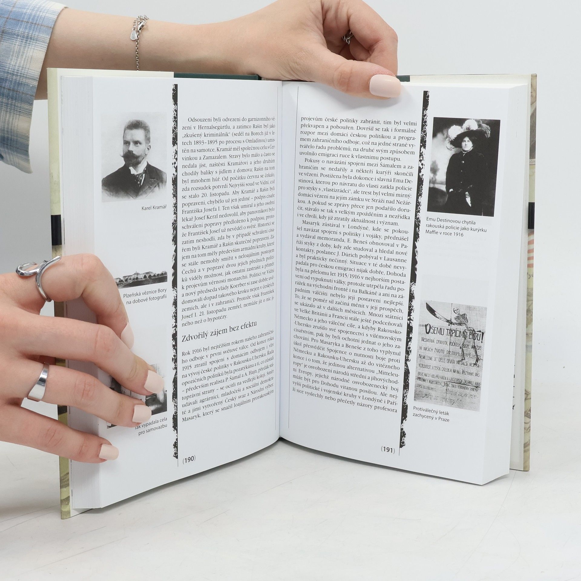 Jiří Bílek Bílá místa české historie 4. díl, 20. století : 1. část, do vzniku Československa. Naplněný sen profesora filozofie