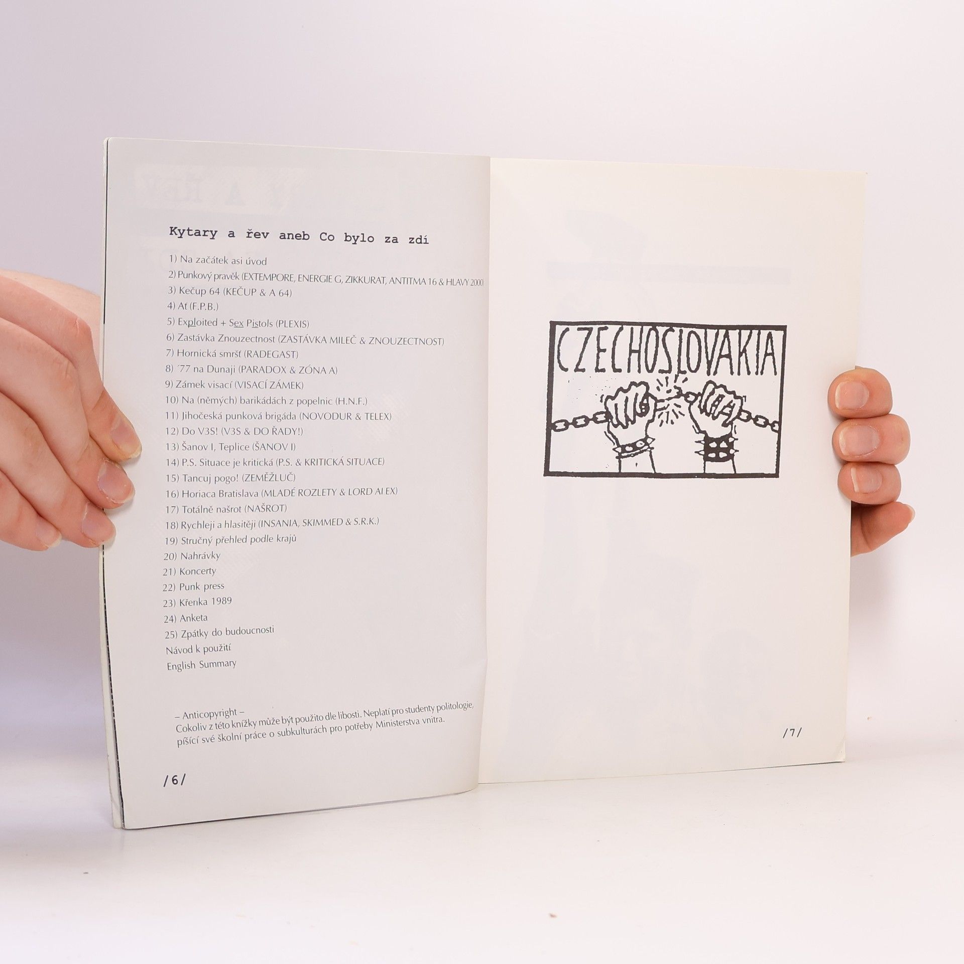 Various authors Kytary a řev aneb co bylo za zdí