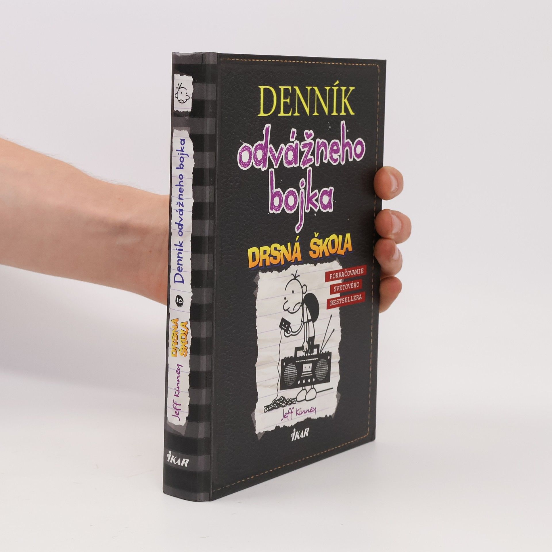 Jeff Kinney Denník odvážneho bojka 10. Drsná škola