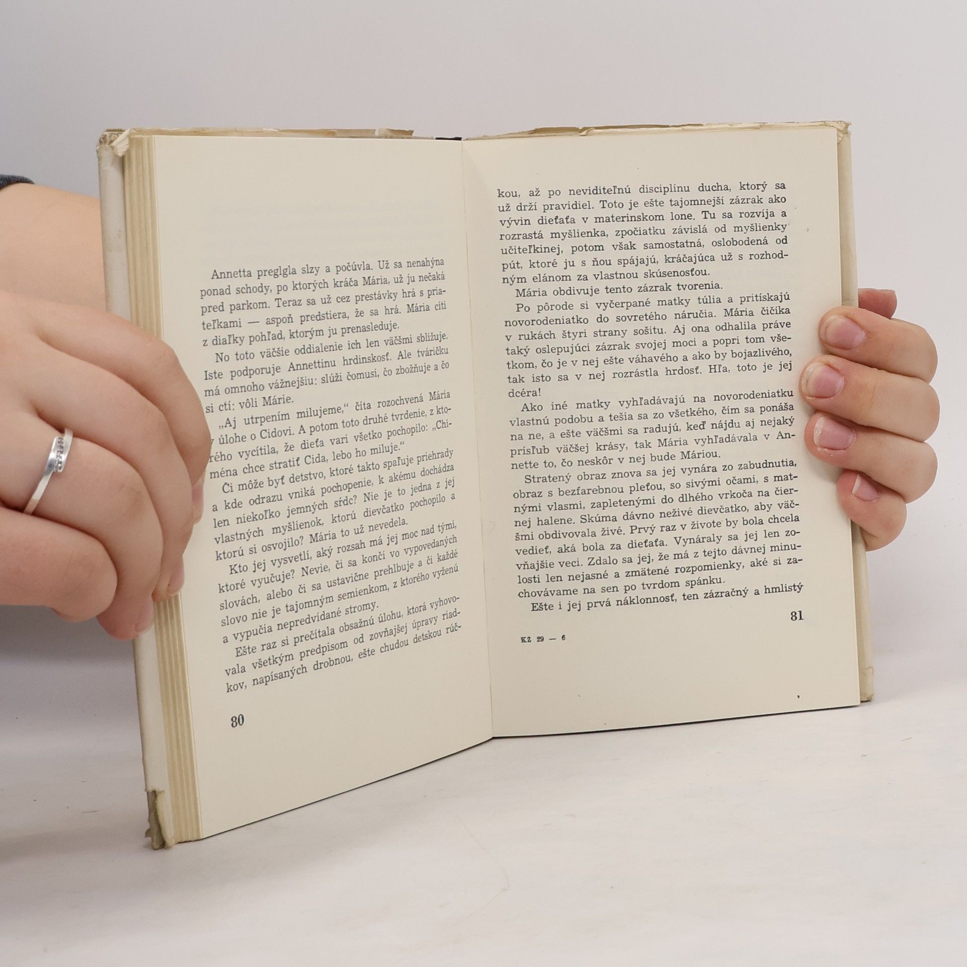 Jeanne Galzy Učiteľka s prázdnym náručím