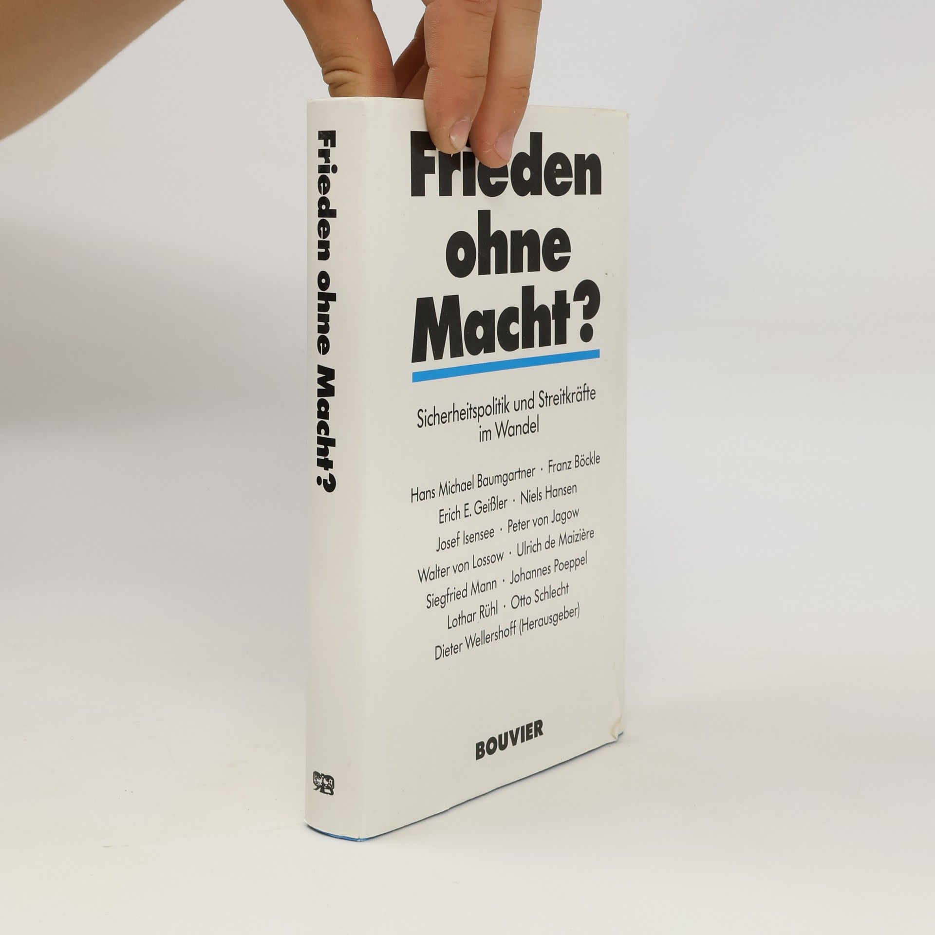 Hans Michael Baumgartner Frieden ohne Macht?