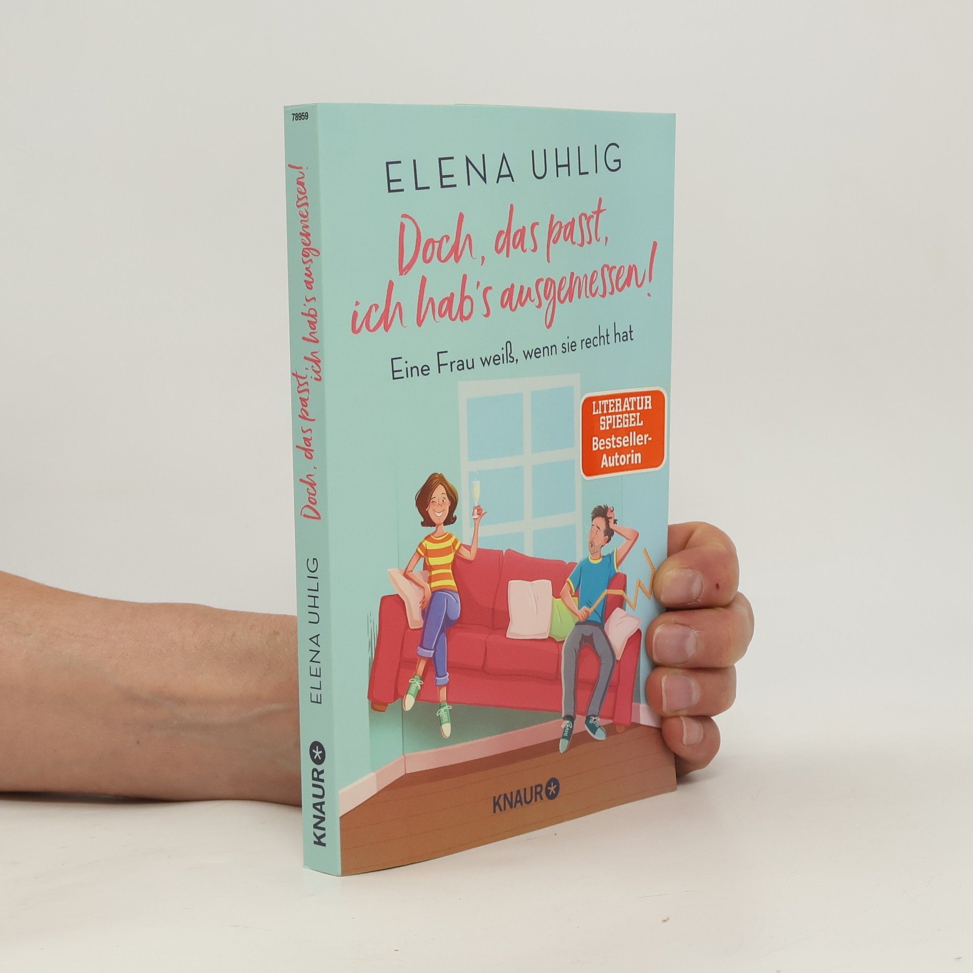 Elena Uhlig Doch, das passt, ich hab's ausgemessen!