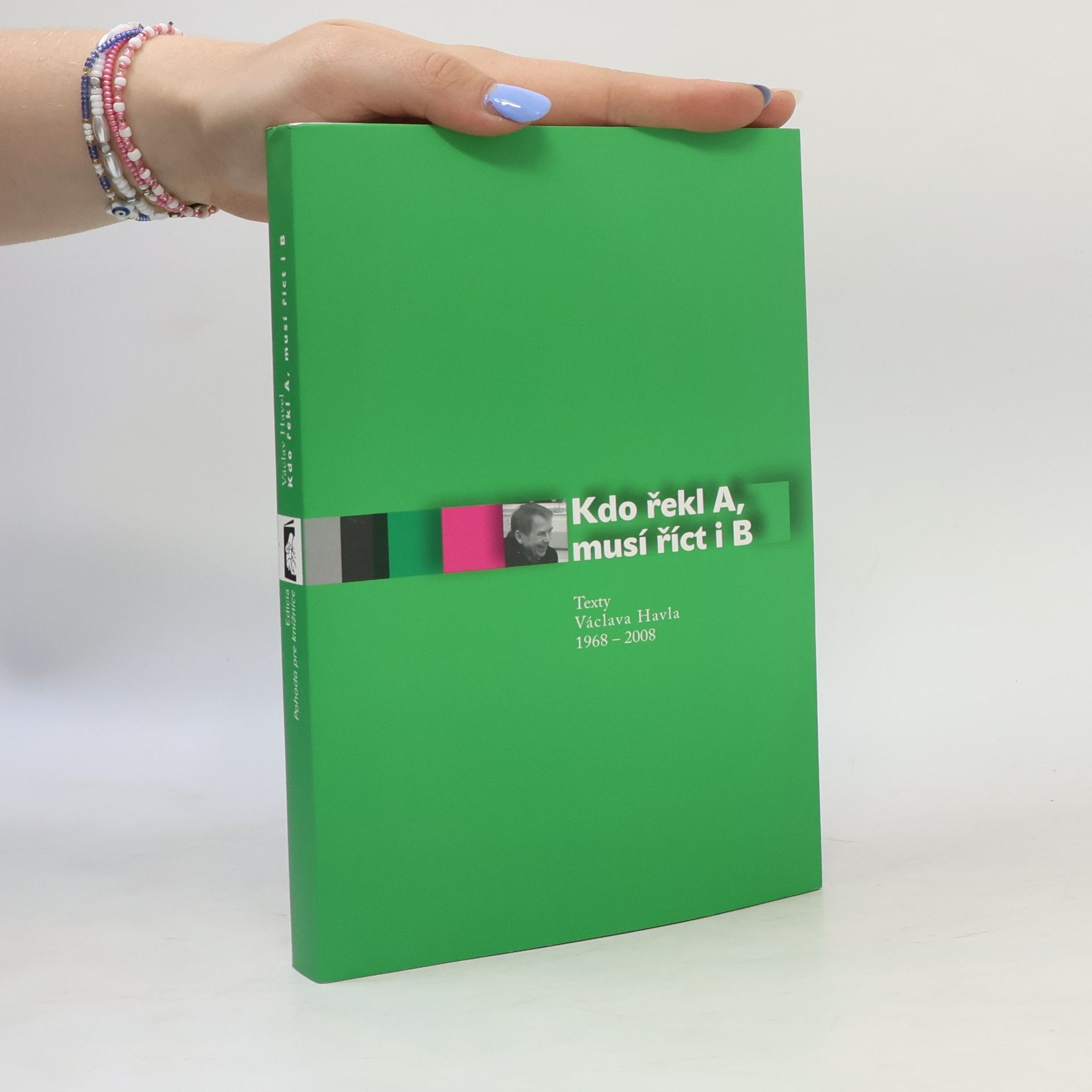 Václav Havel Kdo řekl A, musí říct i B (Texty Václava Havla 1968–2008)