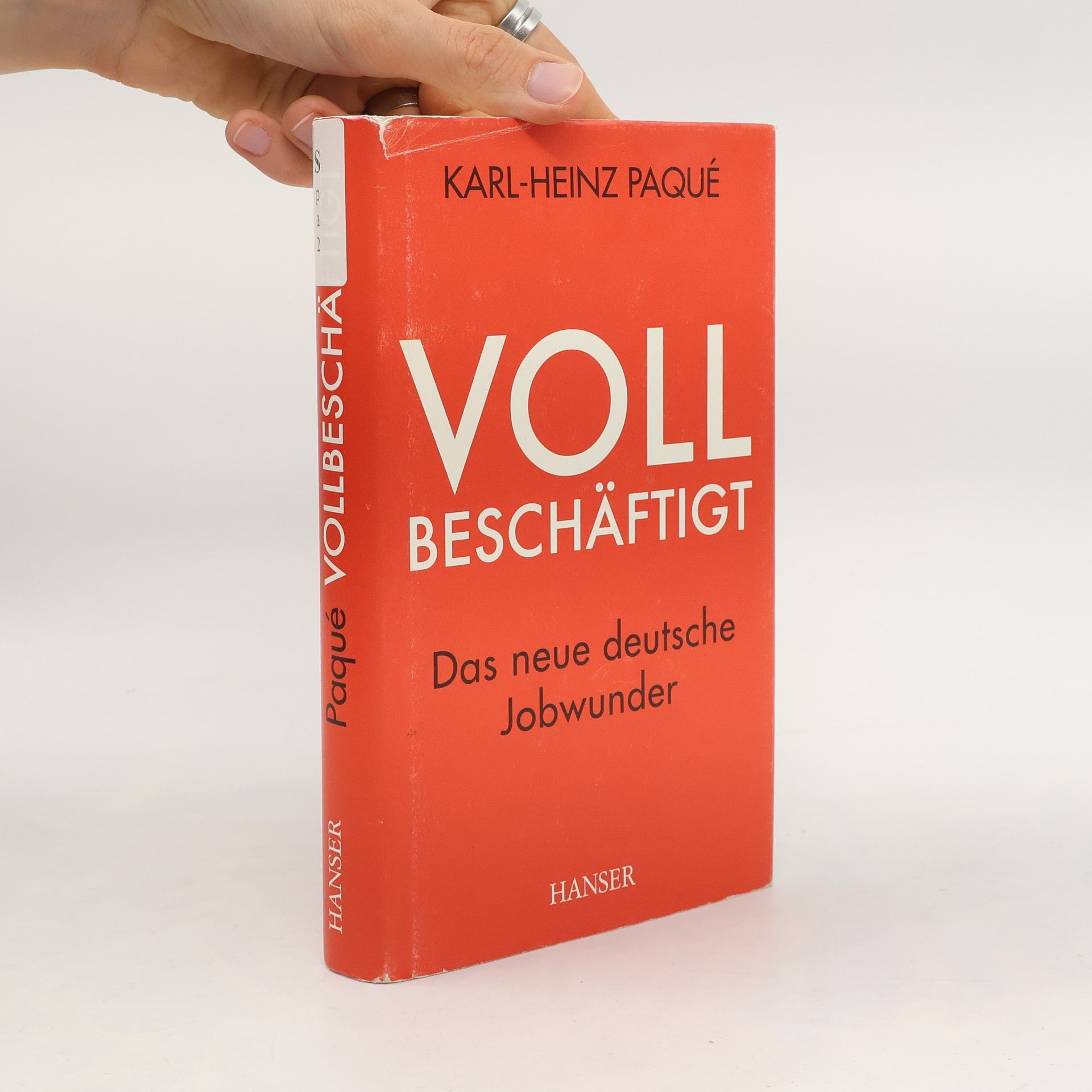 Karl-Heinz Paqué Vollbeschäftigt