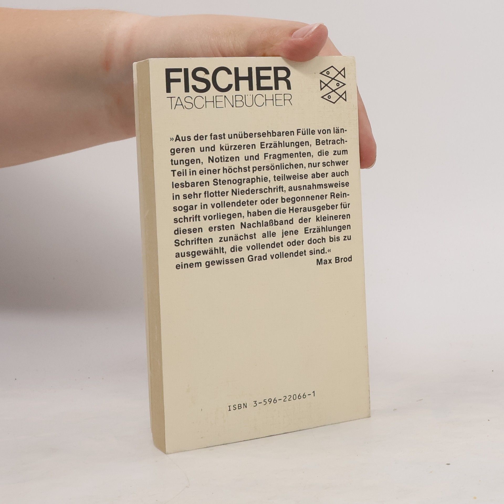 Franz Kafka Beschreibung eines Kampfes : Novellen, Skizzen, Aphorismen : aus dem Nachlaß