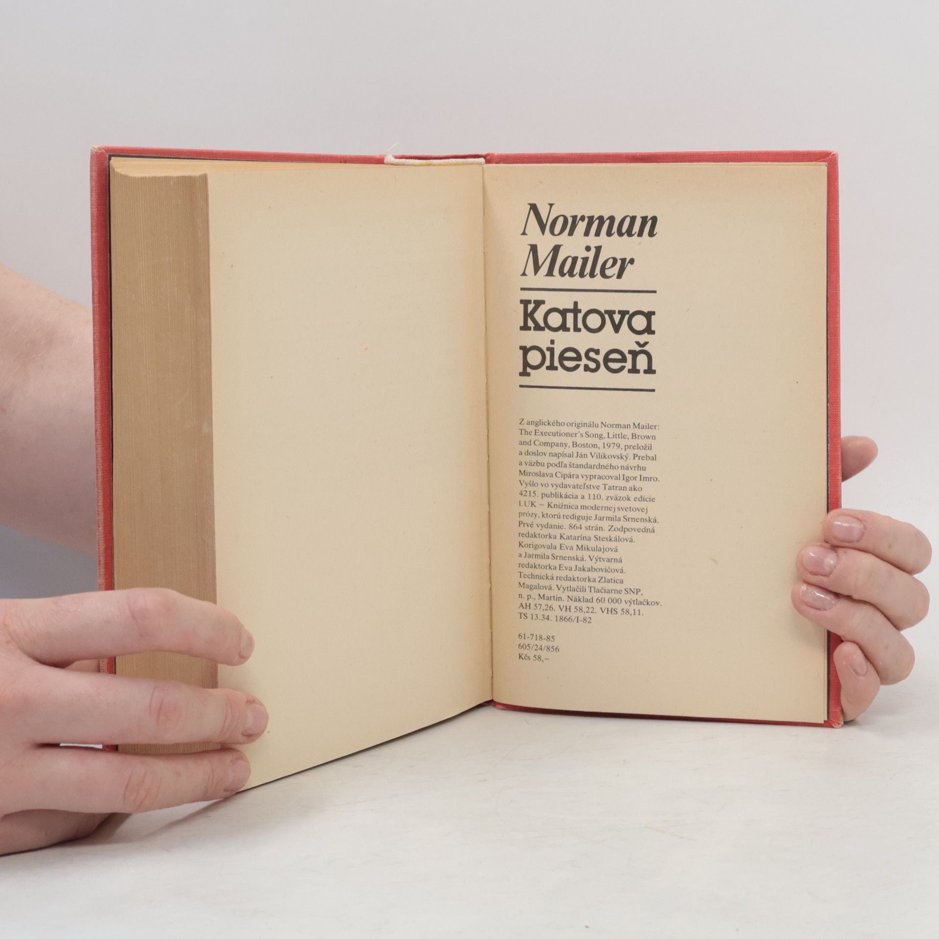 Norman Mailer Katova pieseň