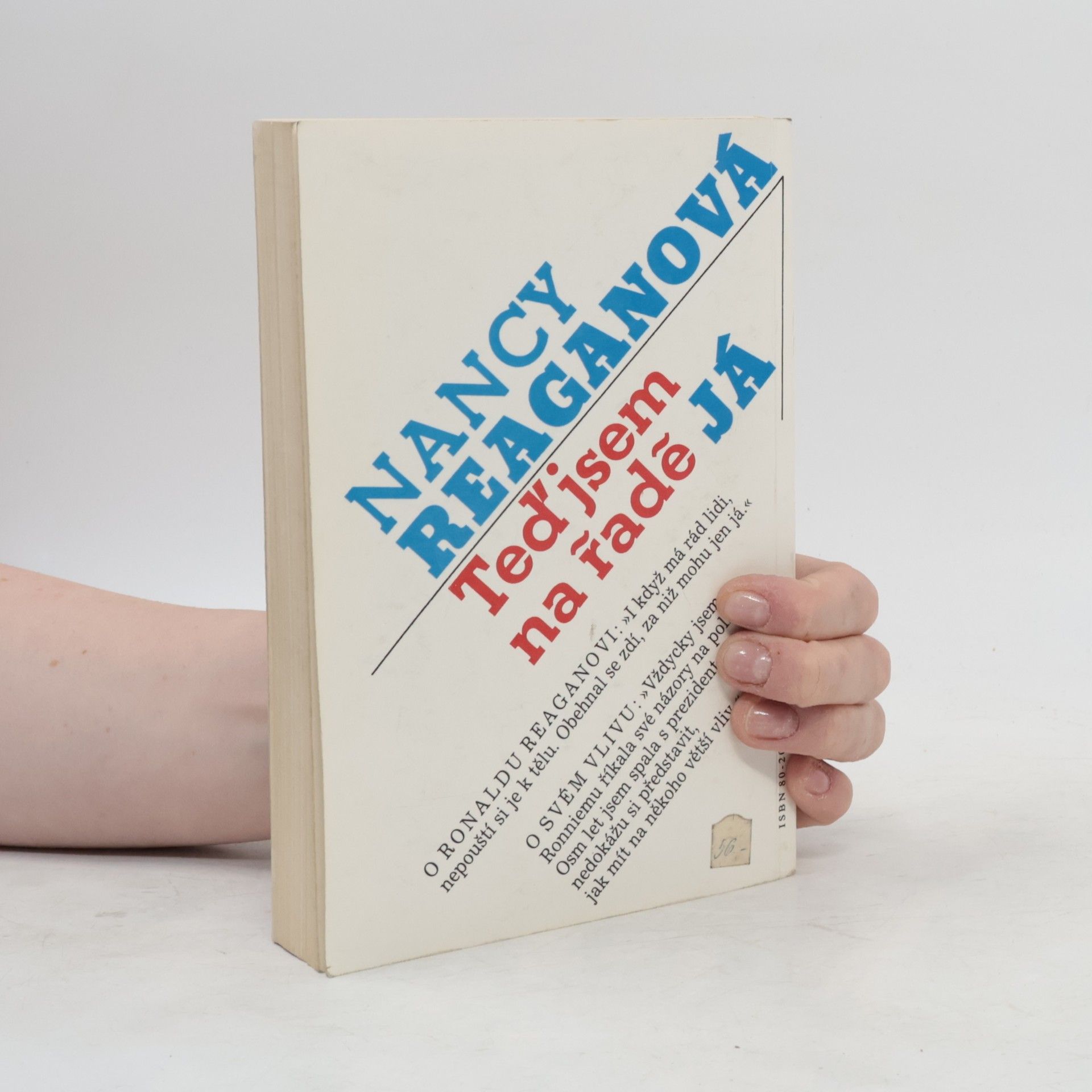 Nancy Reagan Teď jsem na řadě já