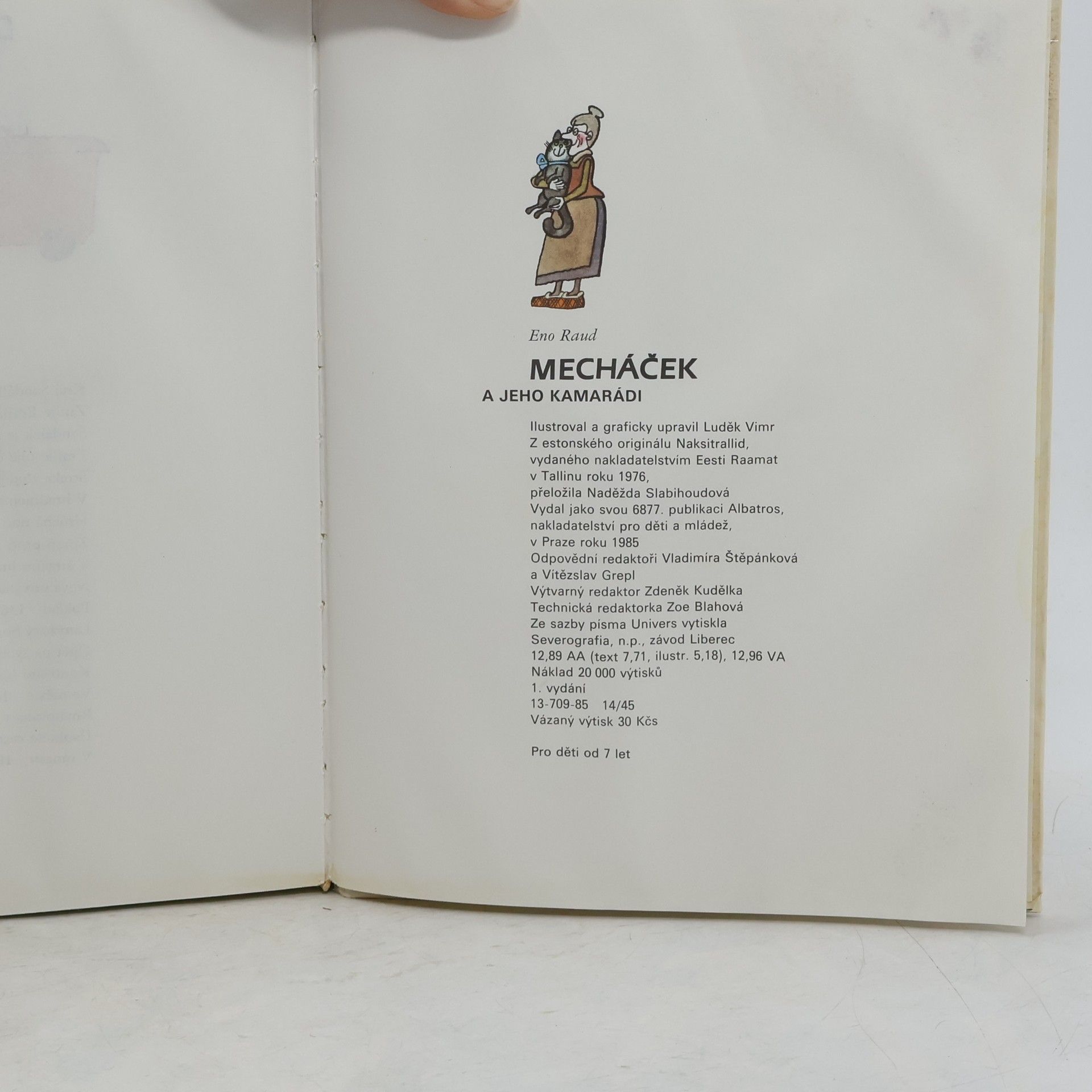 Eno Raud Mecháček a jeho kamarádi
