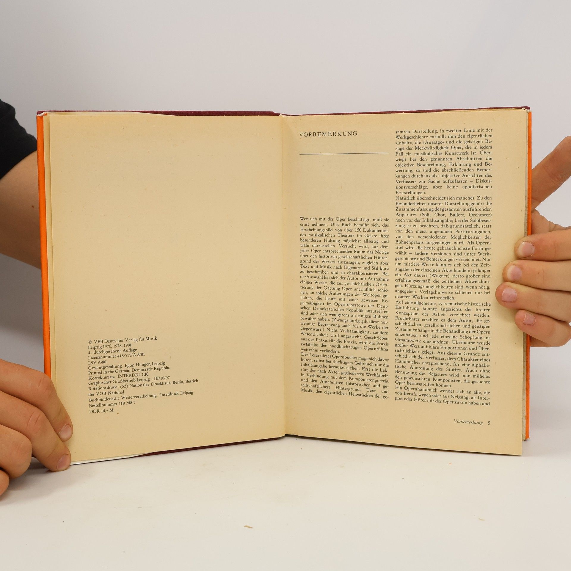 Ernst Krause Oper A-Z