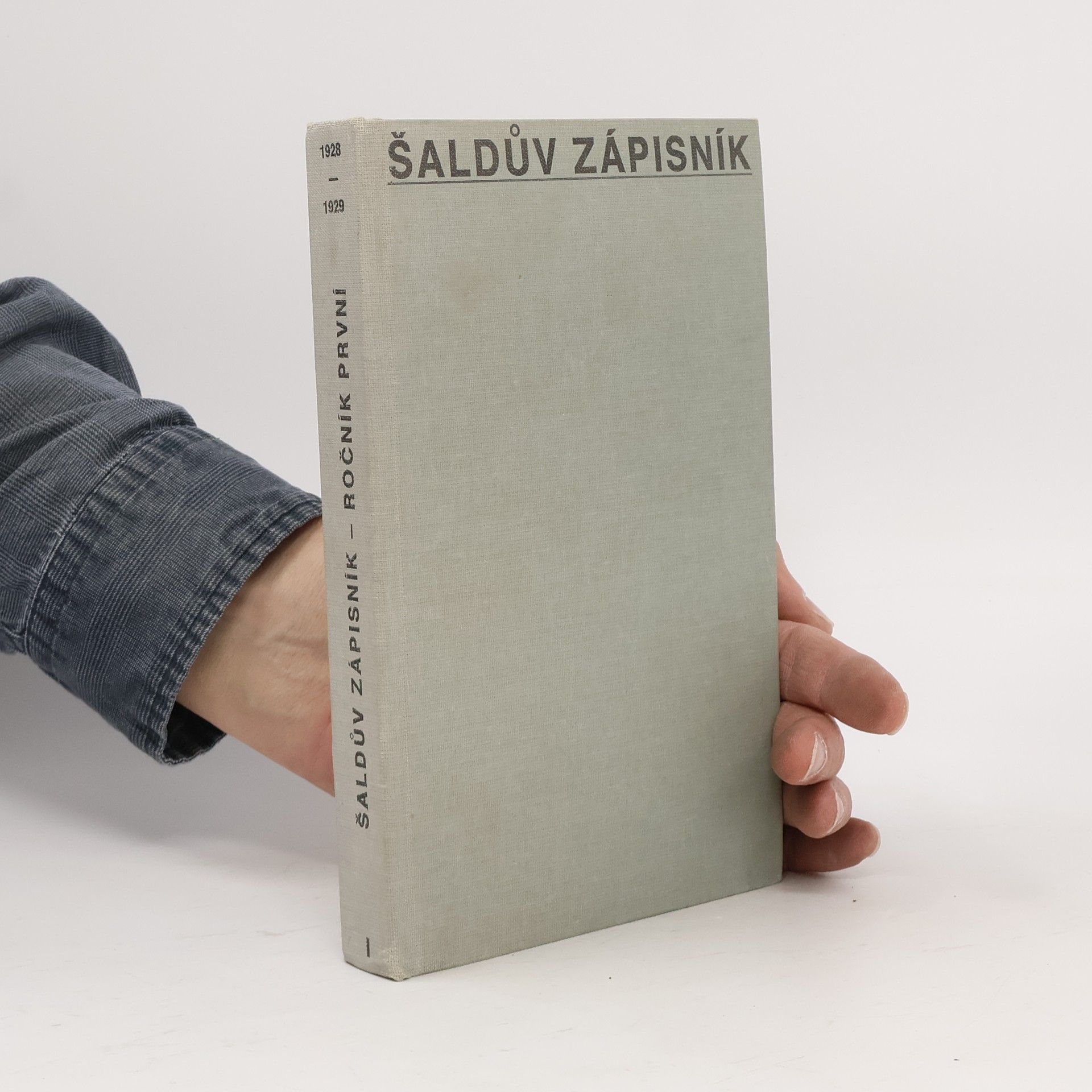 Šaldův zápisník. Sv. 1, 1928-1929