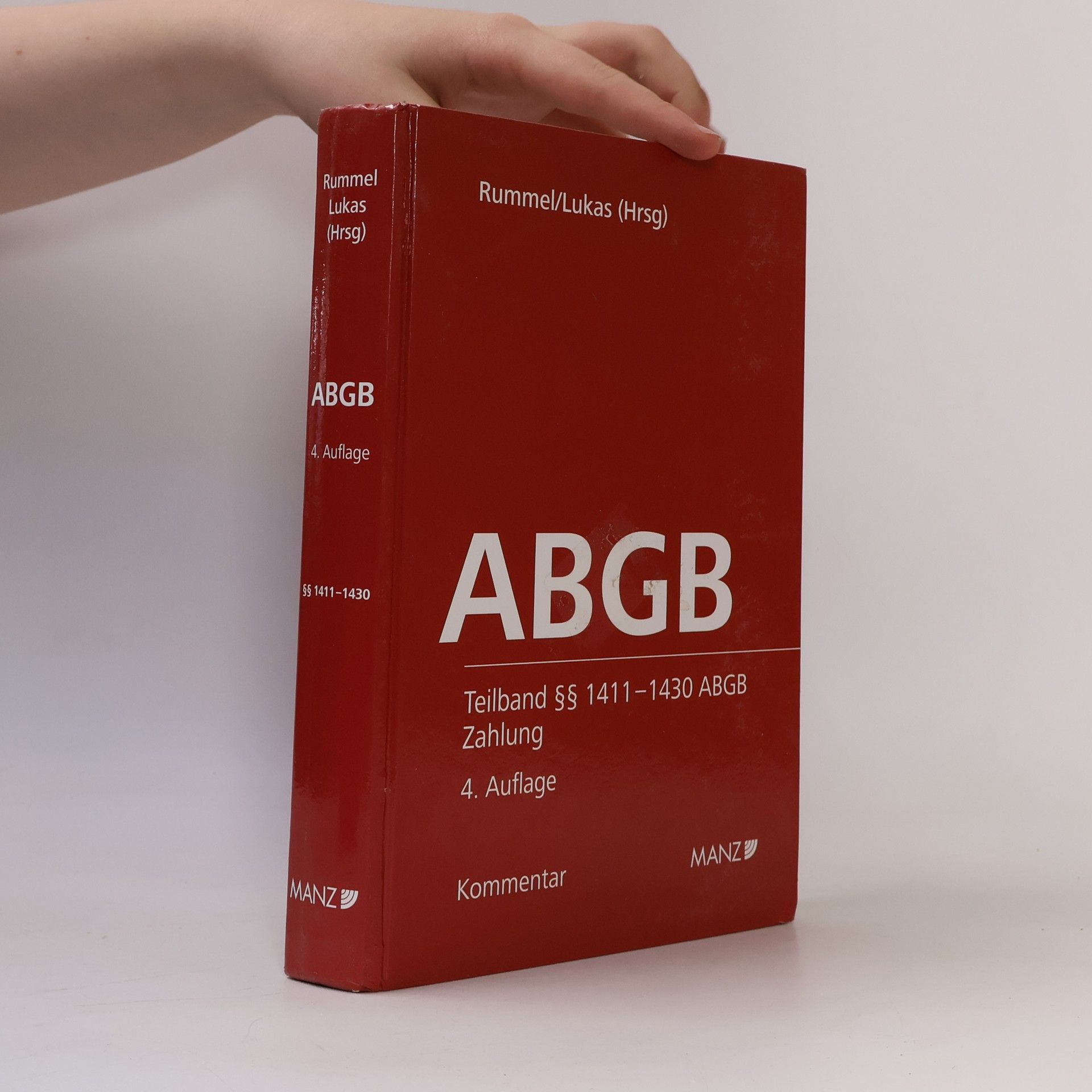 Meinhard Lukas ABGB. Teilband §§ 1411-1430 ABGB