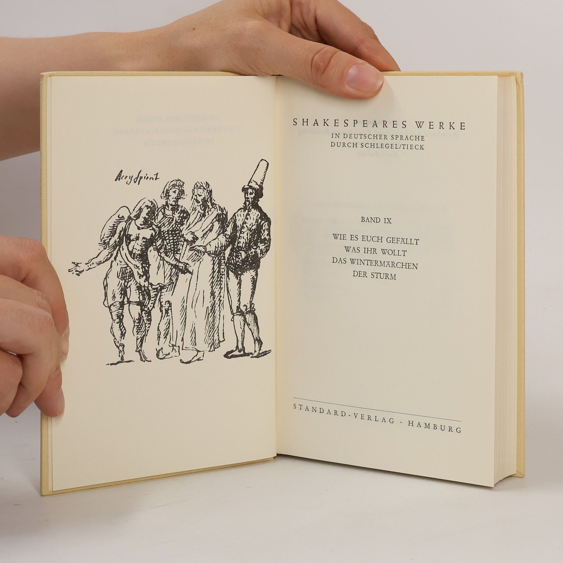 William Shakespeare Shakespeares Werke in deutscher Sprache durch Schlegel / Tieck